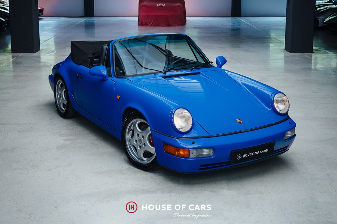 1992 Porsche 911 / 964 Carrera - 4 MK2 CABRIOLET MANUAL ENGINE REBUILT - MATCHING, foto 4