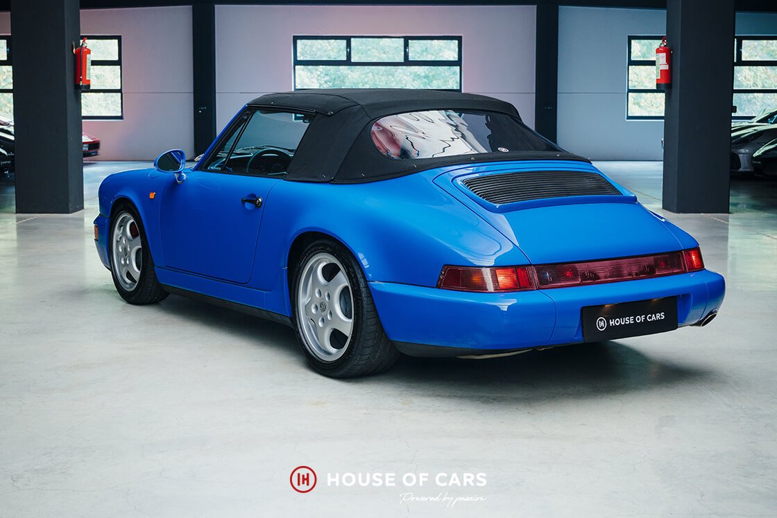 1992 Porsche 911 / 964 Carrera - 4 MK2 CABRIOLET MANUAL ENGINE REBUILT - MATCHING, foto 9