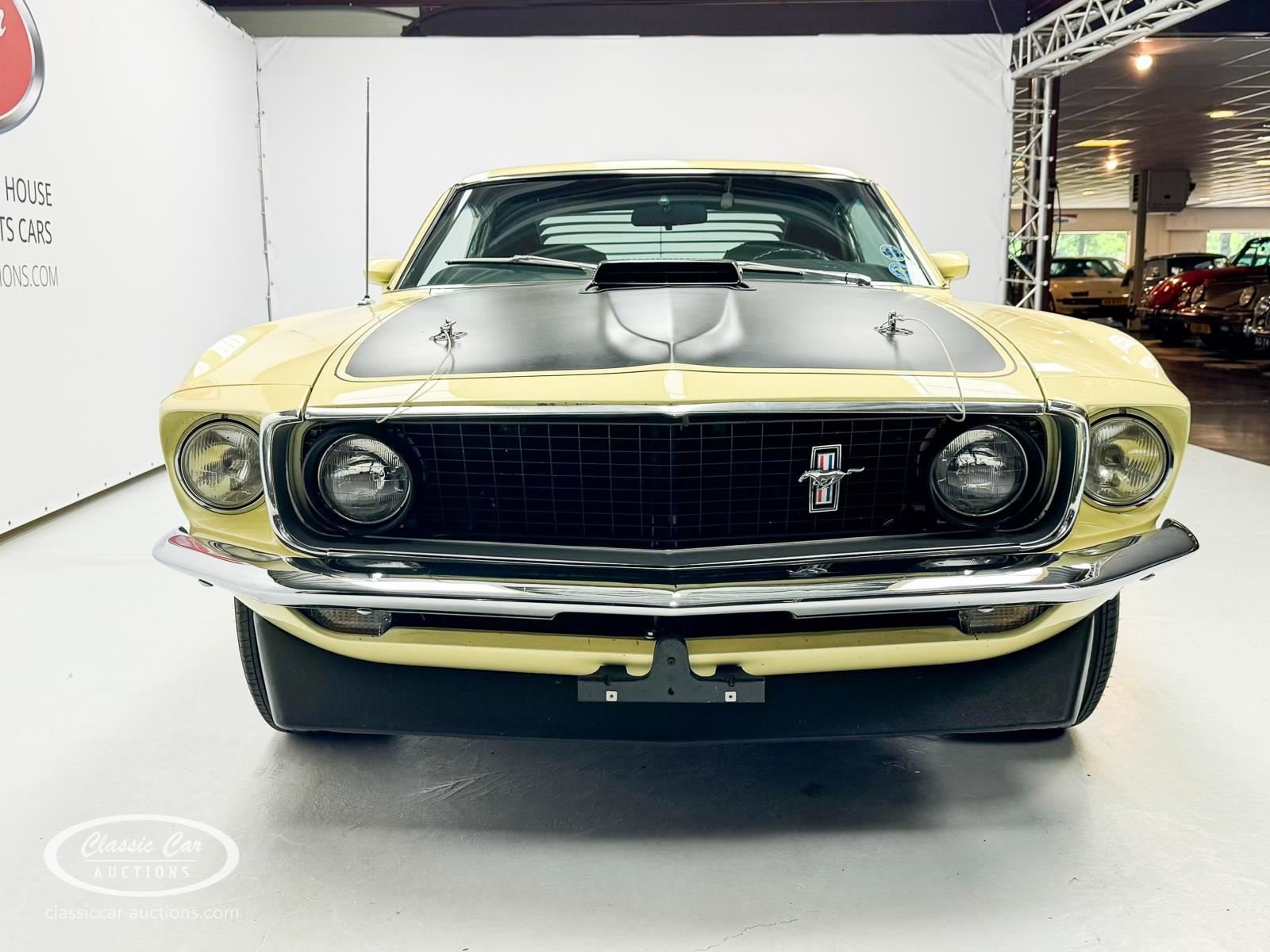 1969 Ford Mustang - Mach 1 Cobra Jet R-Code "Shaker", foto 2