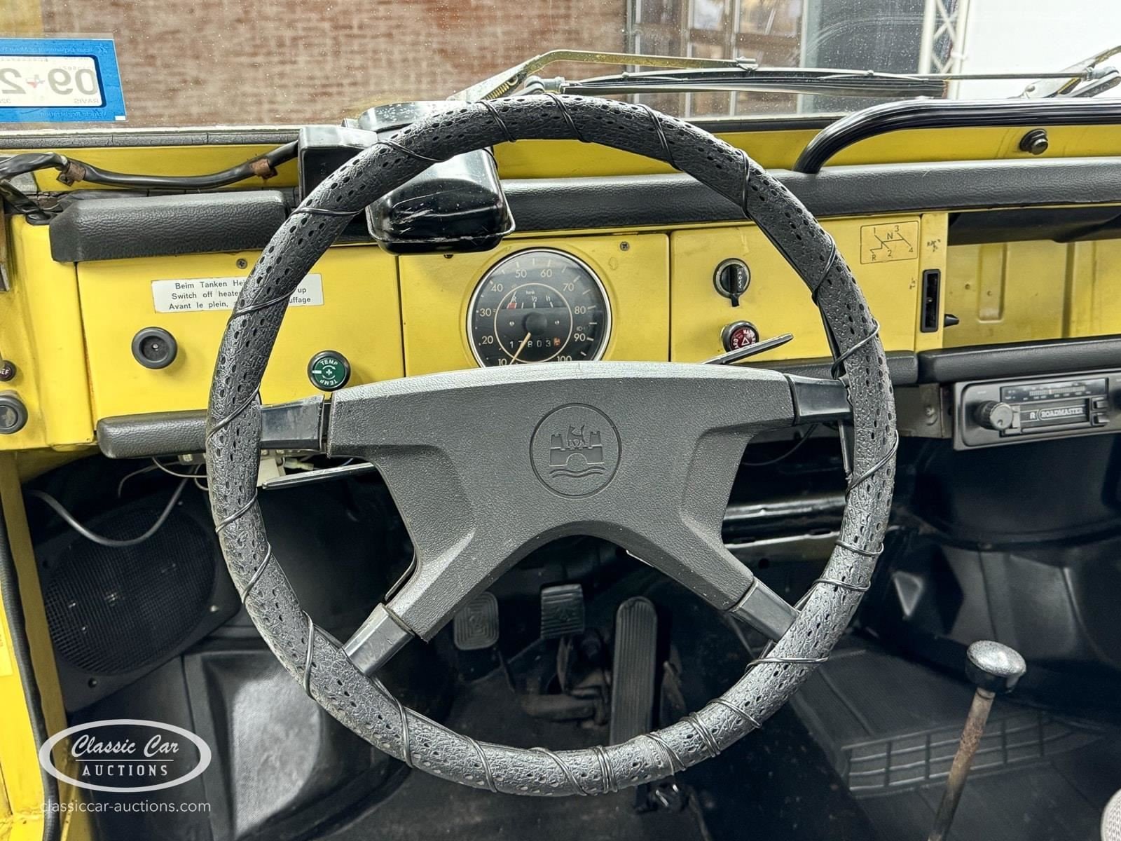 1973 VW Typ 82 "Kübelwagen" - Kubelwagen, foto 11