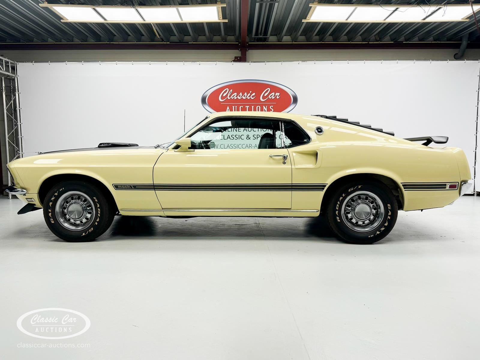 1969 Ford Mustang - Mach 1 Cobra Jet R-Code "Shaker", foto 7