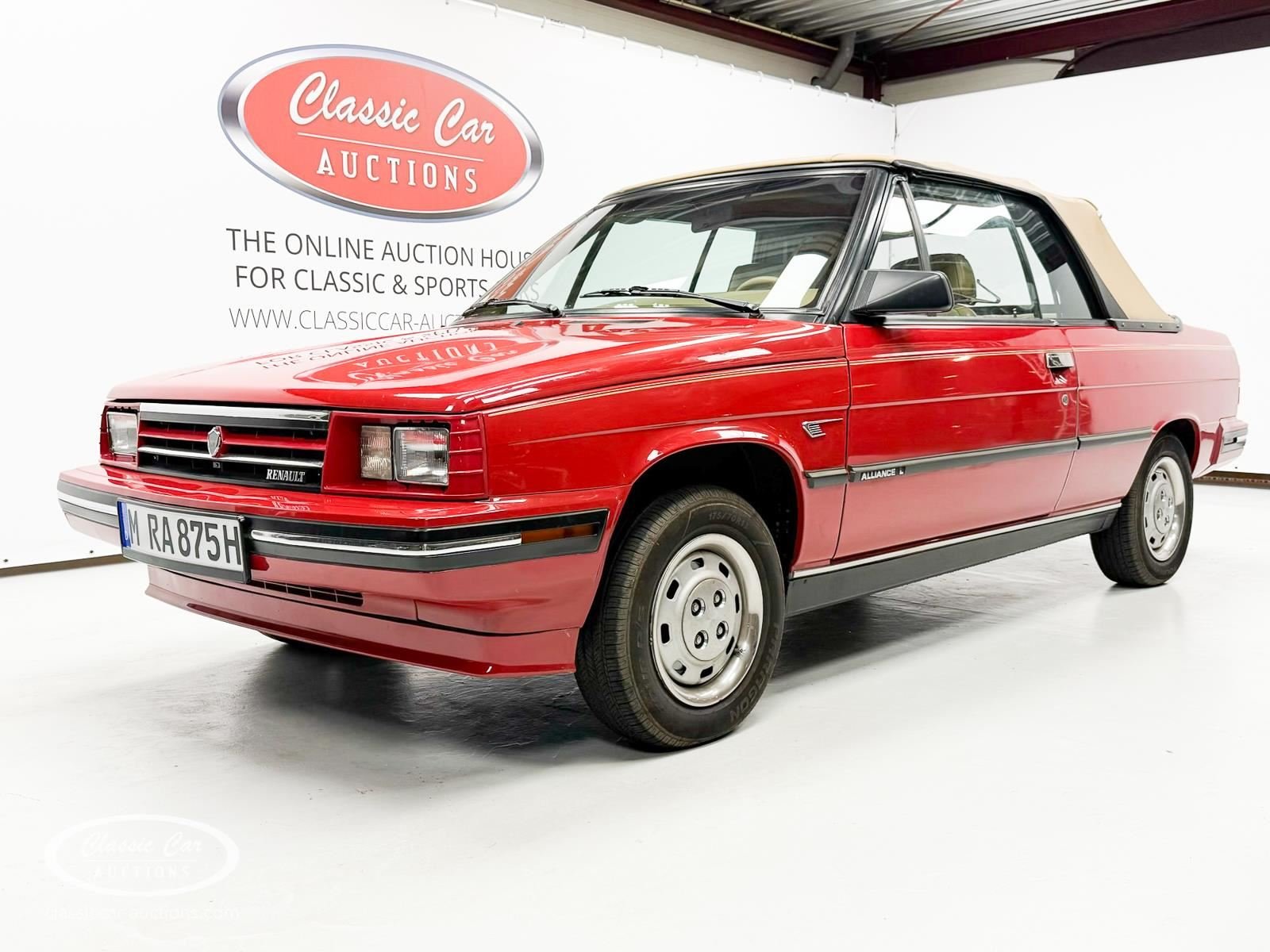 1987 Renault Alliance L - Convertible, foto 1