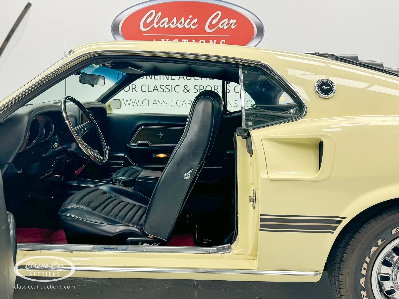1969 Ford Mustang - Mach 1 Cobra Jet R-Code "Shaker", foto 9
