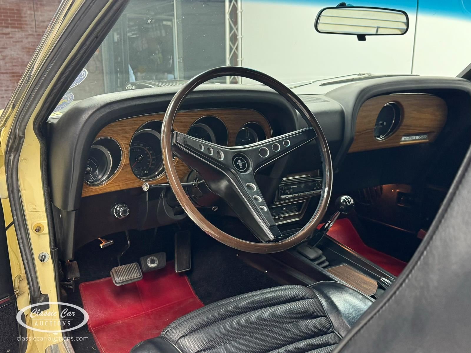 1969 Ford Mustang - Mach 1 Cobra Jet R-Code "Shaker", foto 10