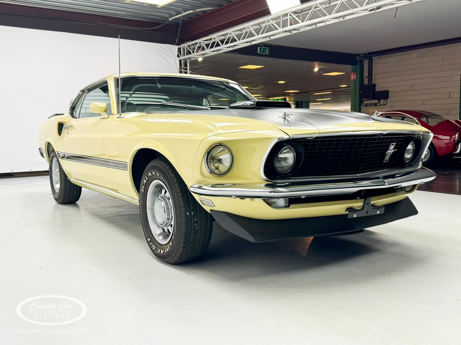 1969 Ford Mustang - Mach 1 Cobra Jet R-Code "Shaker", foto 3