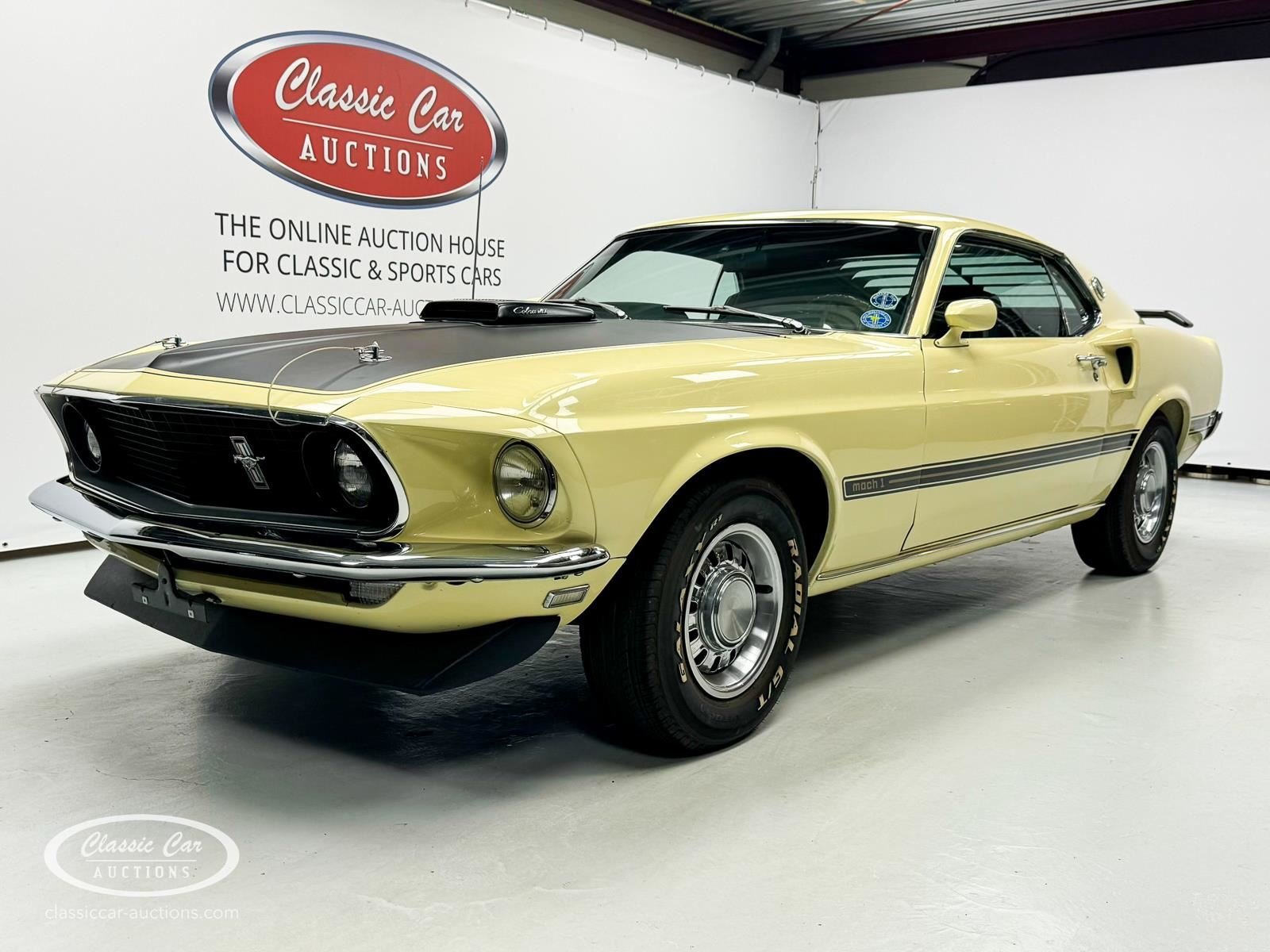 1969 Ford Mustang - Mach 1 Cobra Jet R-Code "Shaker", foto 1