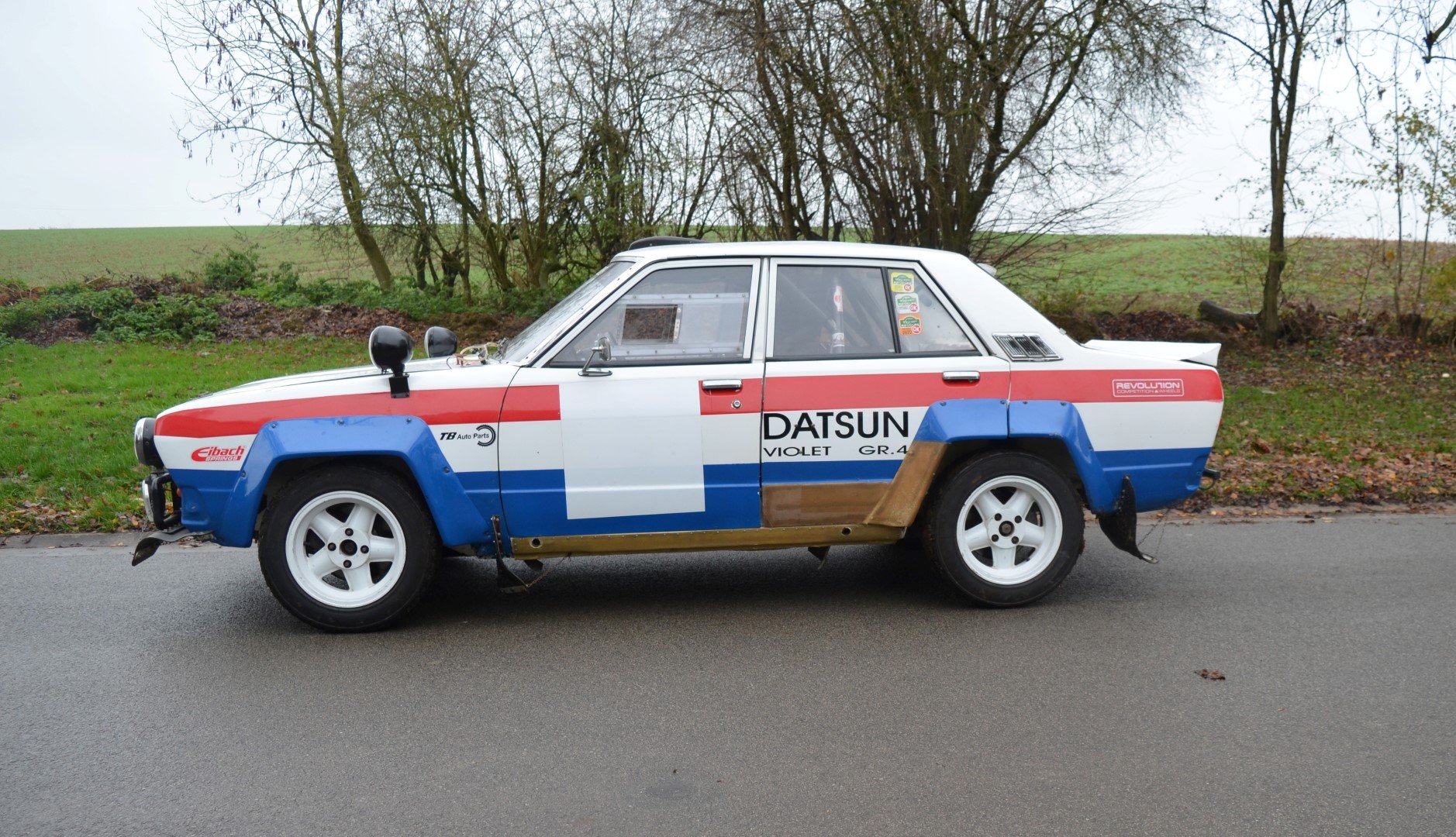 1978 Datsun 140 J - Violet Group 4 Rally Car, foto 3