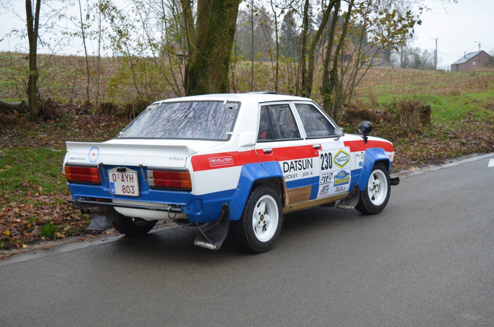1978 Datsun 140 J - Violet Group 4 Rally Car, foto 4