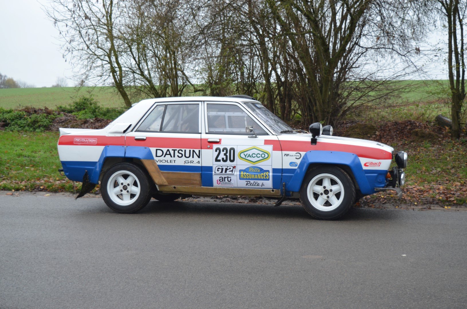 1978 Datsun 140 J - Violet Group 4 Rally Car, foto 5