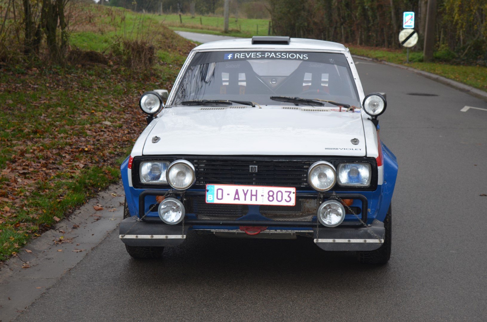 1978 Datsun 140 J - Violet Group 4 Rally Car, foto 6