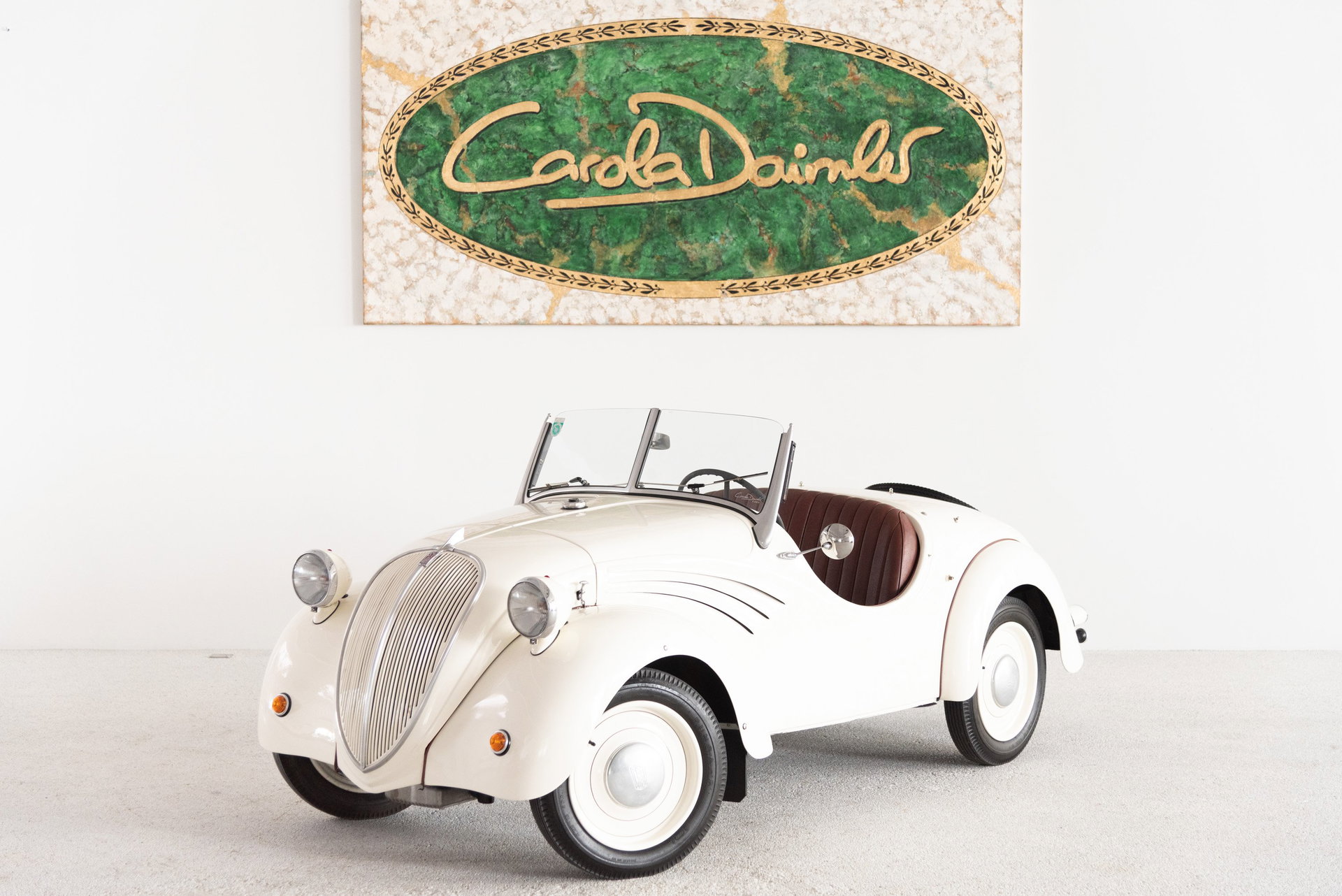 1938 NSU-Fiat Topolino - Weinsberg-Spider | Einer von 300 Exemplaren | Wergutachten Note 2+ | Aus Deutscher Sammlung | Der ideale Sport-Zweisitzer, foto 1