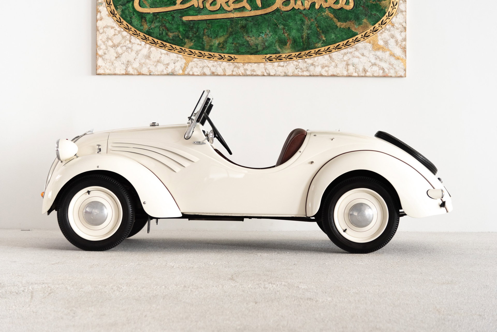 1938 NSU-Fiat Topolino - Weinsberg-Spider | Einer von 300 Exemplaren | Wergutachten Note 2+ | Aus Deutscher Sammlung | Der ideale Sport-Zweisitzer, foto 6