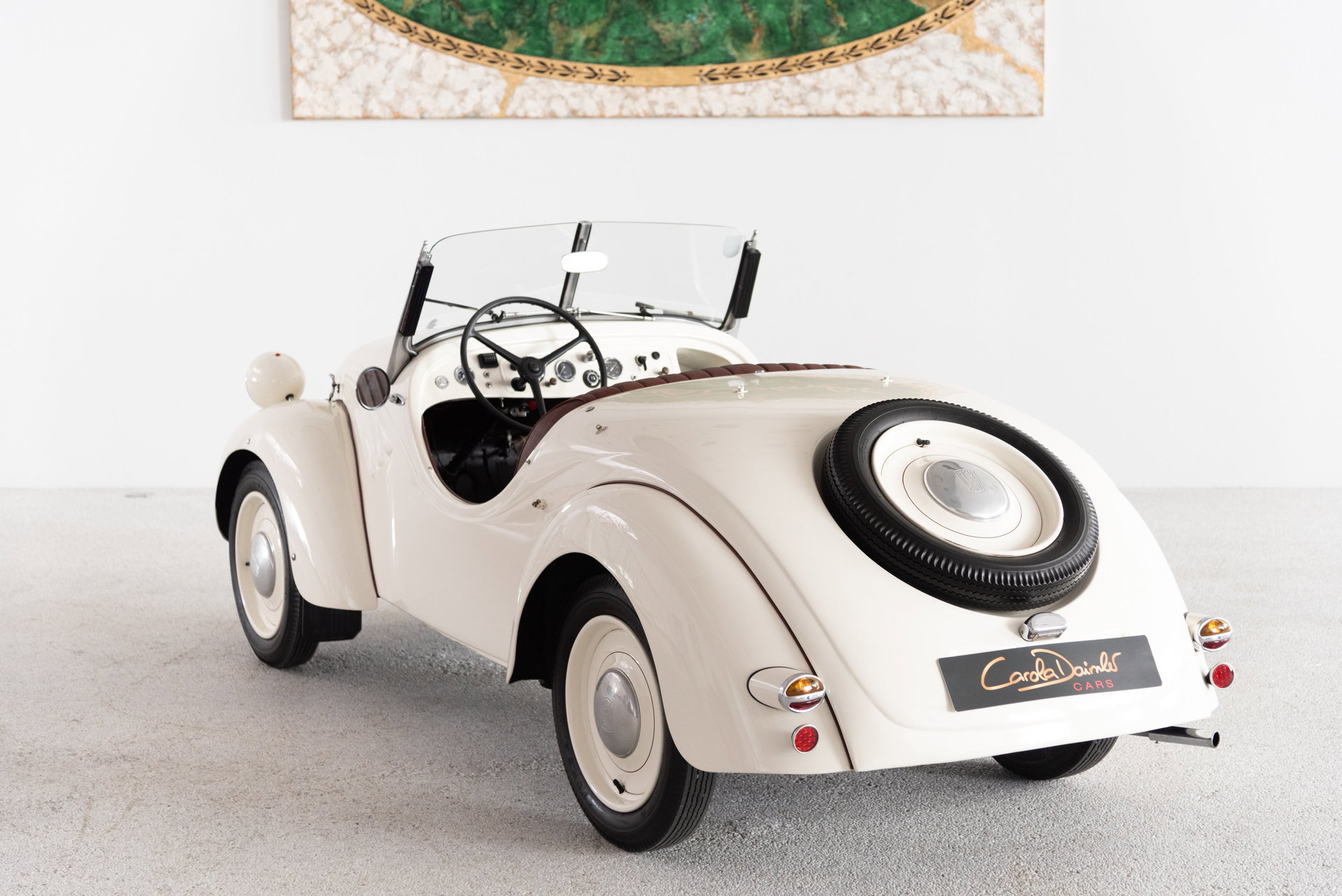 1938 NSU-Fiat Topolino - Weinsberg-Spider | Einer von 300 Exemplaren | Wergutachten Note 2+ | Aus Deutscher Sammlung | Der ideale Sport-Zweisitzer, foto 7