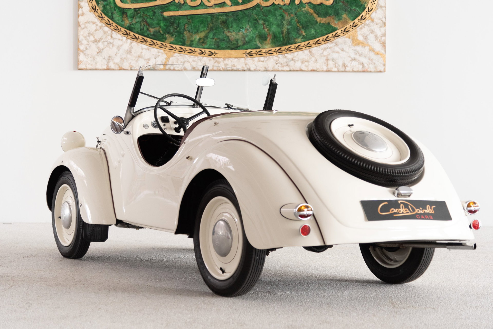 1938 NSU-Fiat Topolino - Weinsberg-Spider | Einer von 300 Exemplaren | Wergutachten Note 2+ | Aus Deutscher Sammlung | Der ideale Sport-Zweisitzer, foto 8