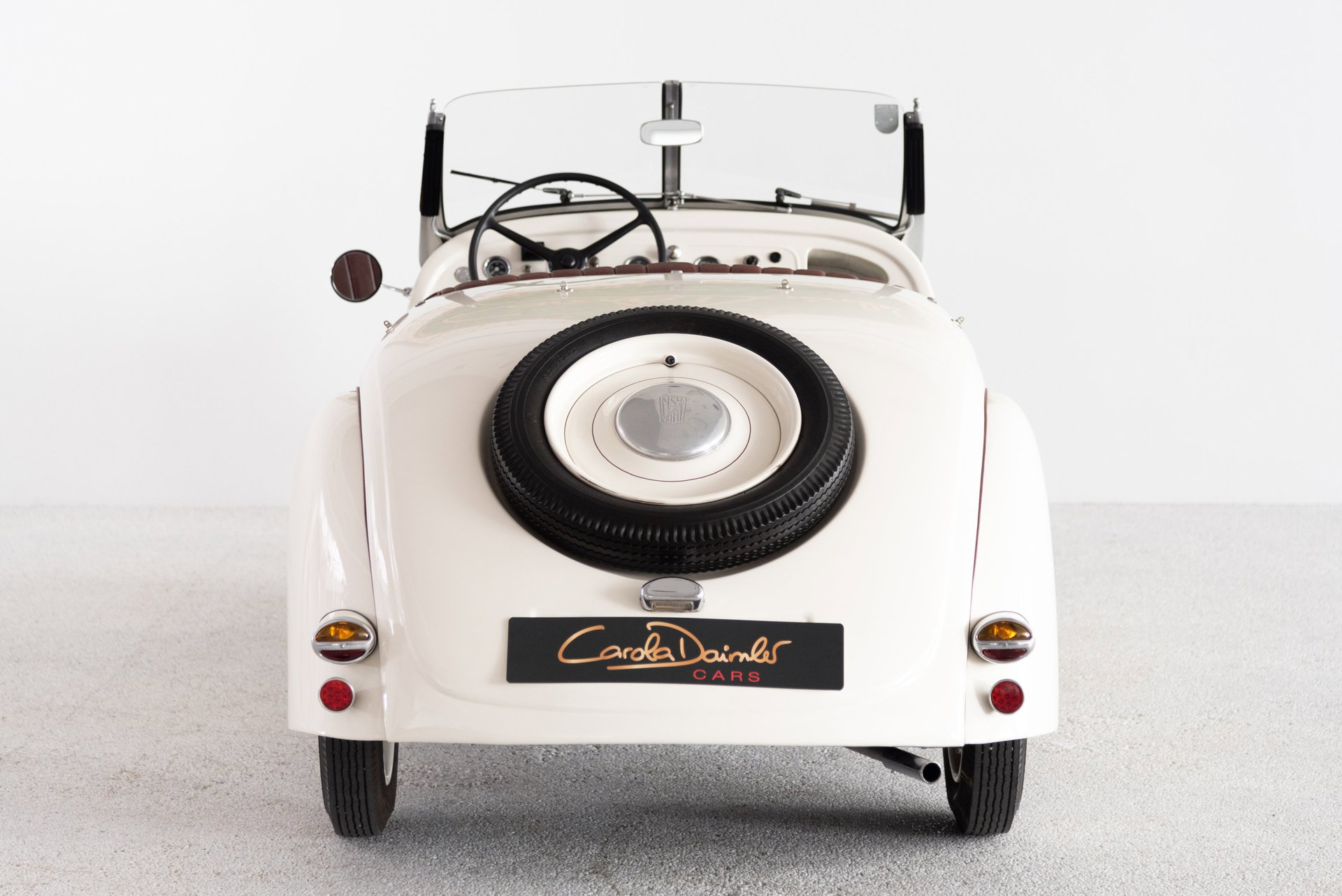 1938 NSU-Fiat Topolino - Weinsberg-Spider | Einer von 300 Exemplaren | Wergutachten Note 2+ | Aus Deutscher Sammlung | Der ideale Sport-Zweisitzer, foto 9