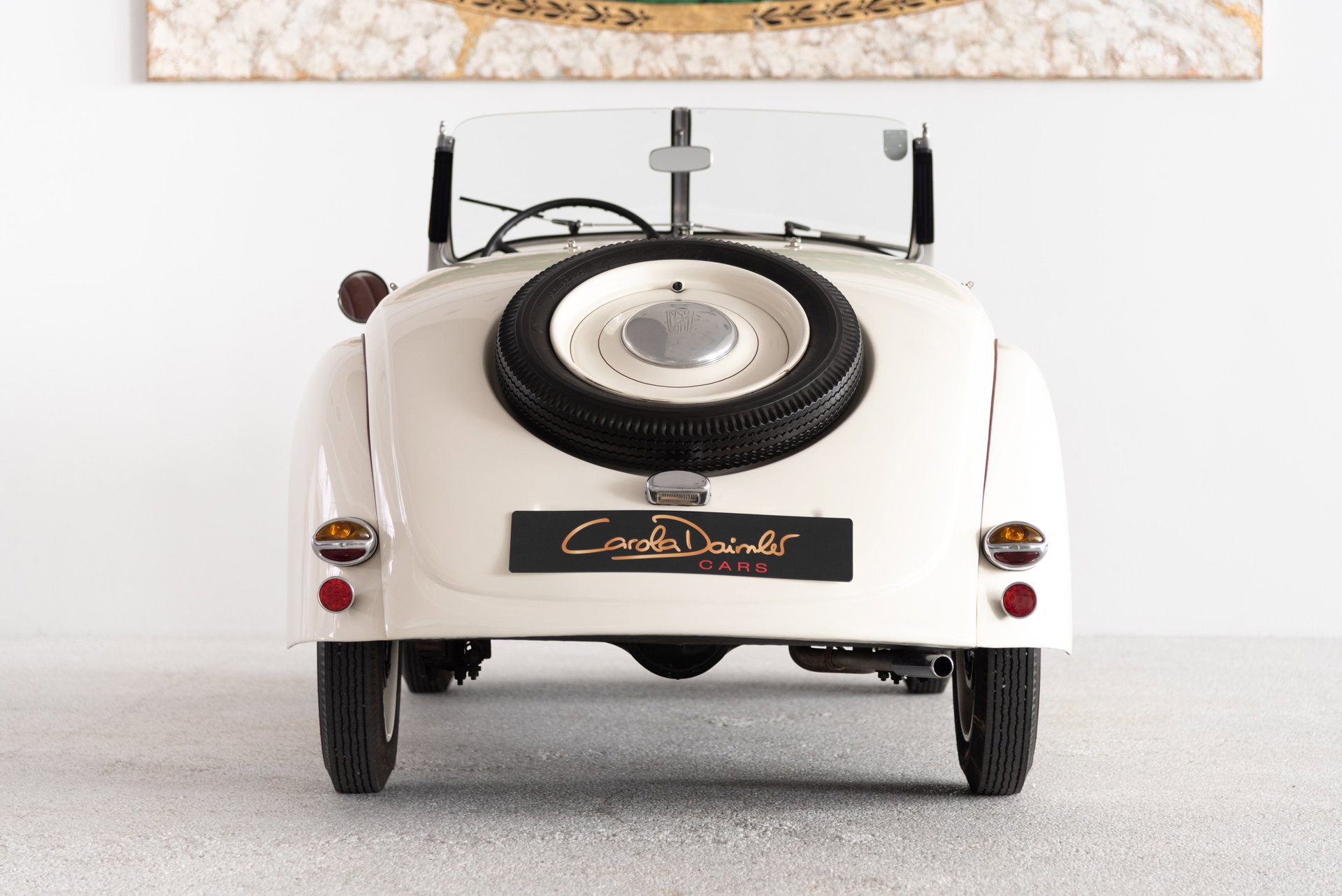 1938 NSU-Fiat Topolino - Weinsberg-Spider | Einer von 300 Exemplaren | Wergutachten Note 2+ | Aus Deutscher Sammlung | Der ideale Sport-Zweisitzer, foto 10
