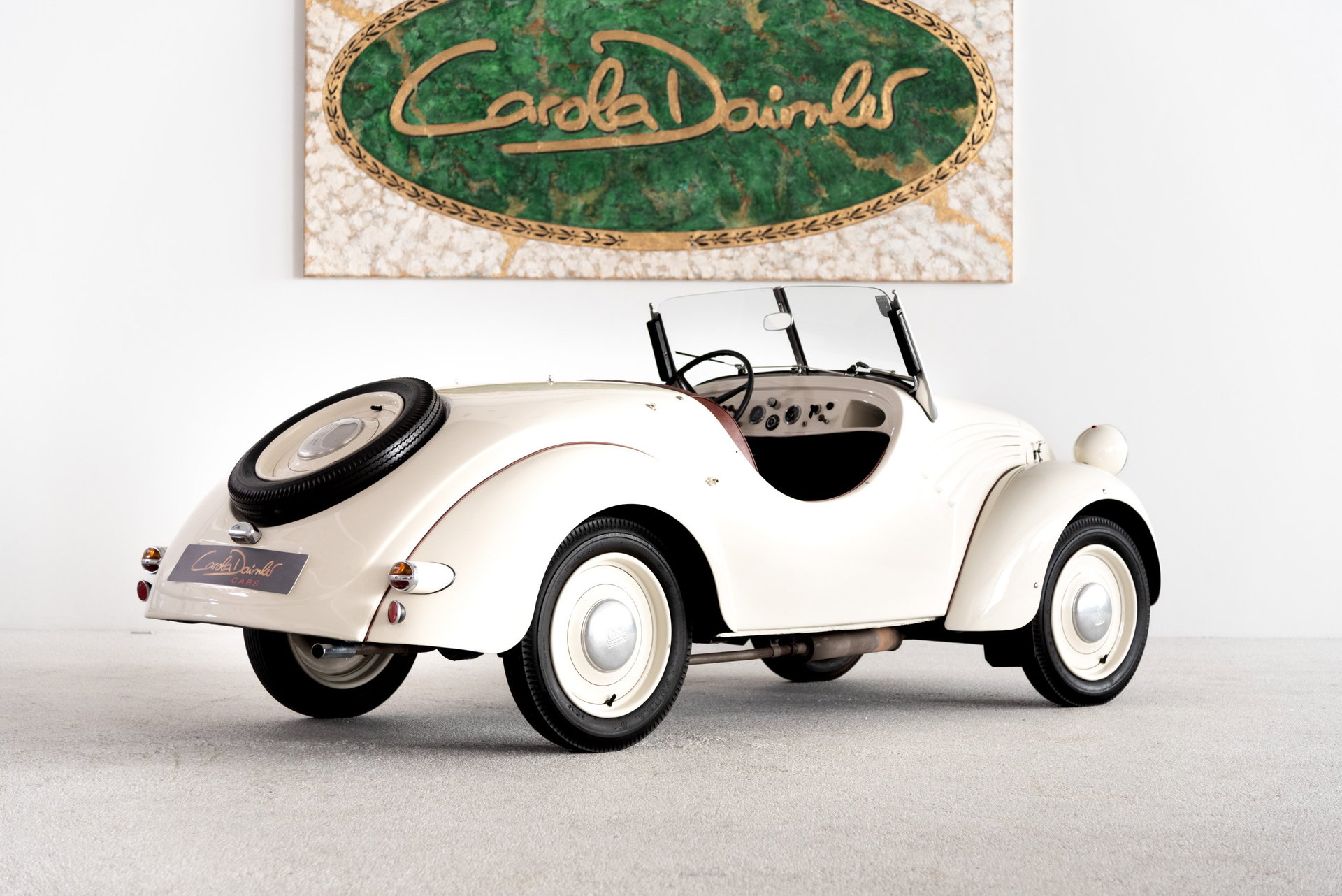 1938 NSU-Fiat Topolino - Weinsberg-Spider | Einer von 300 Exemplaren | Wergutachten Note 2+ | Aus Deutscher Sammlung | Der ideale Sport-Zweisitzer, foto 12