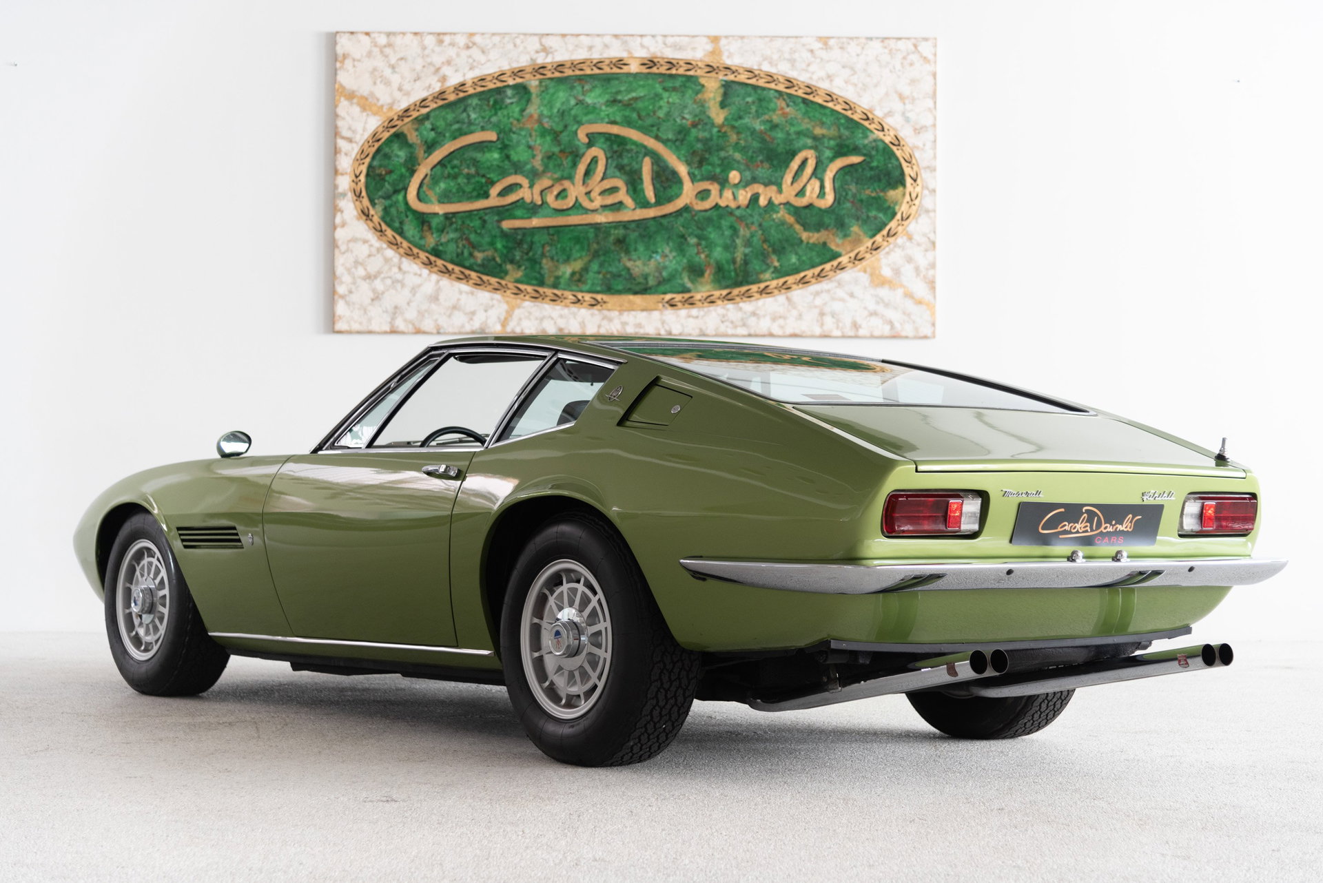 1968 Maserati Ghibli - Umangreiche Dokumentation | Vorserien Fahrzeug | Seltene Sonderausstattung | US Erstauslieferung | Sammlerfahrzeug, foto 6