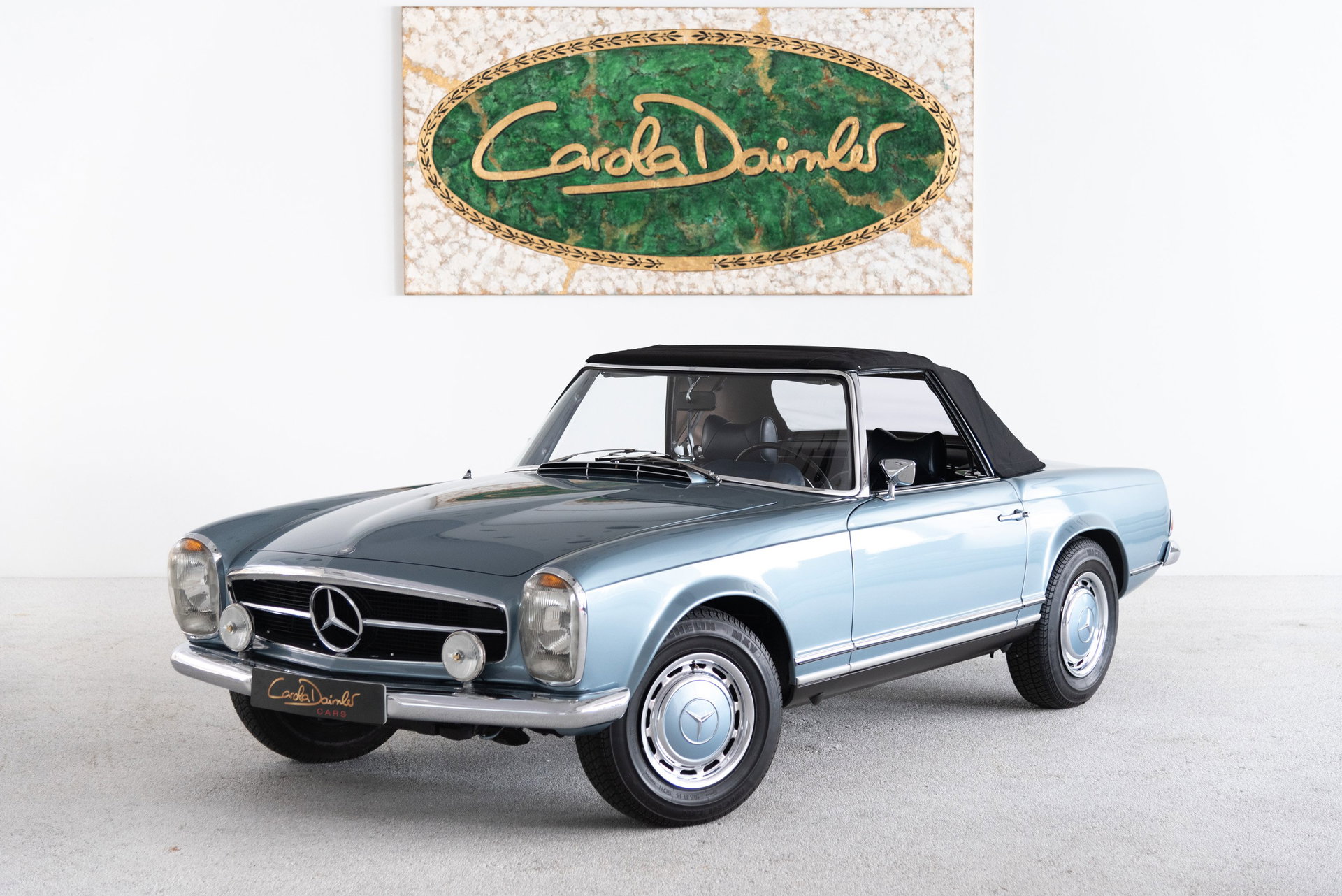 1968 Mercedes-Benz SL Pagode - Erstes Leder | Matching Nr. & Colors | Schweizer Auslieferung | Schaltgetriebe | Scheckheftgepflegt, foto 3
