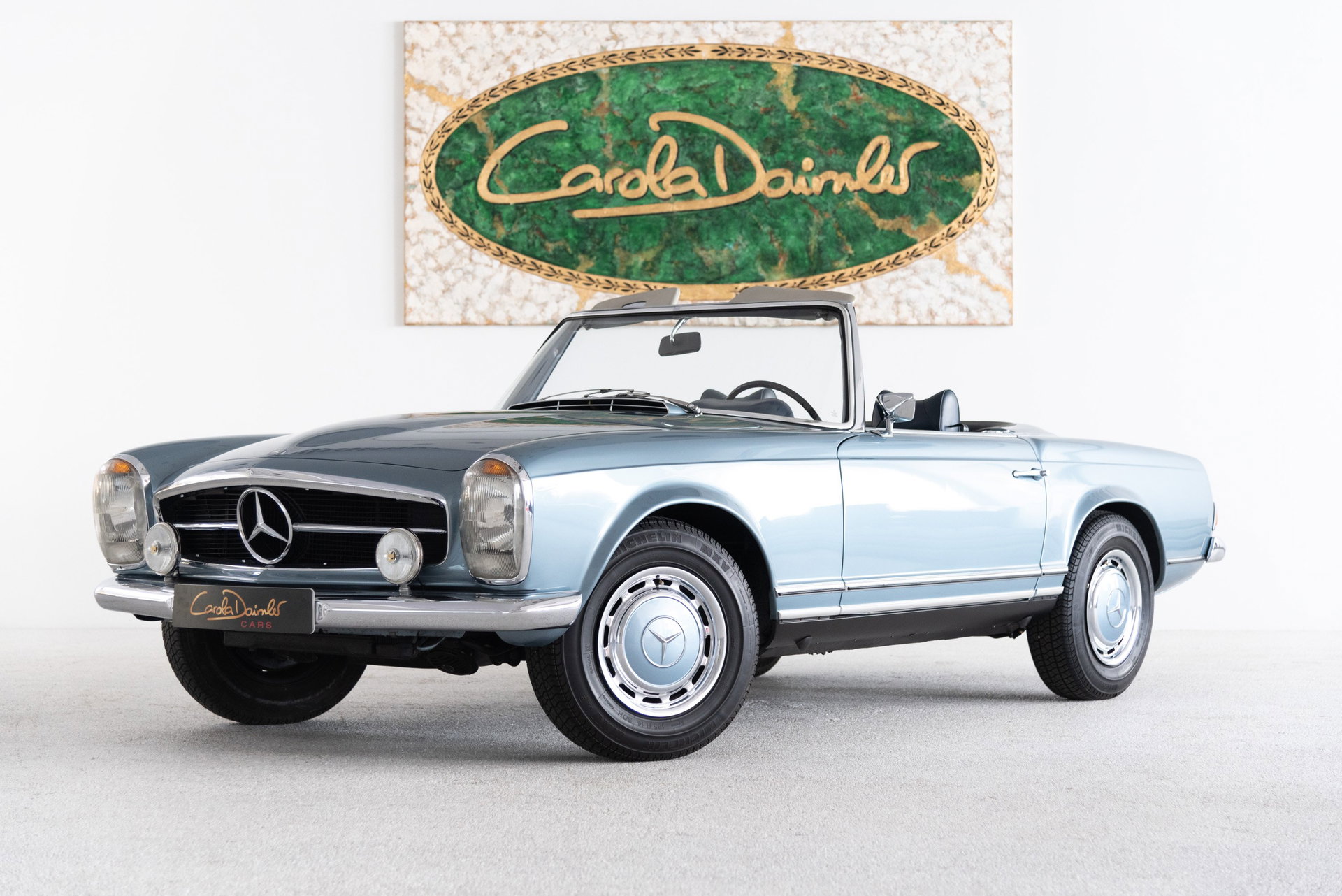 1968 Mercedes-Benz SL Pagode - Erstes Leder | Matching Nr. & Colors | Schweizer Auslieferung | Schaltgetriebe | Scheckheftgepflegt, foto 4