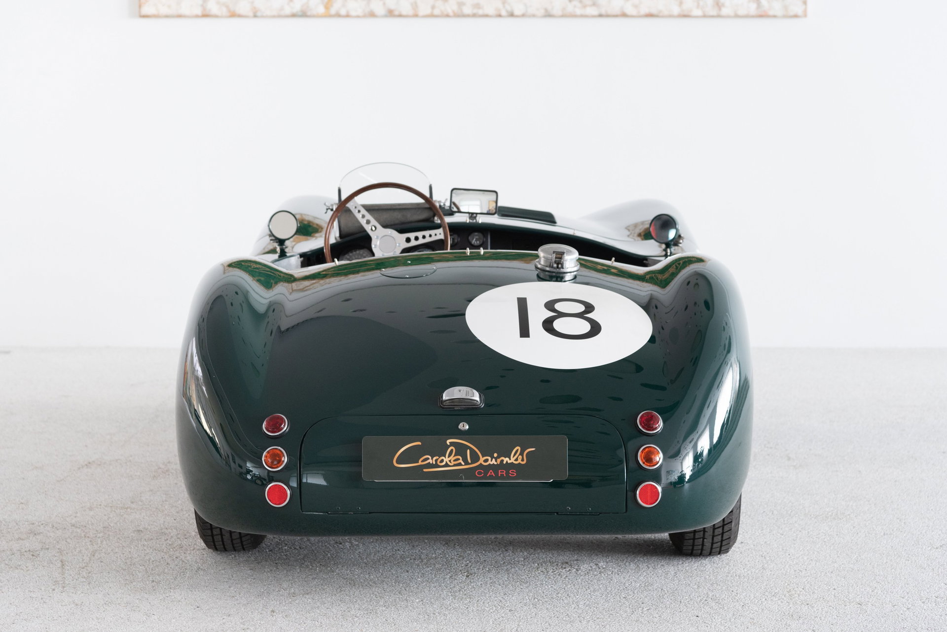 1965 Jaguar C-Type - Originalgetreuer Nachbau | Aluminium Karosserie | Gutachten für H-Kennzeichen | Speichenfelgen | Sehr guter Zustand, foto 7