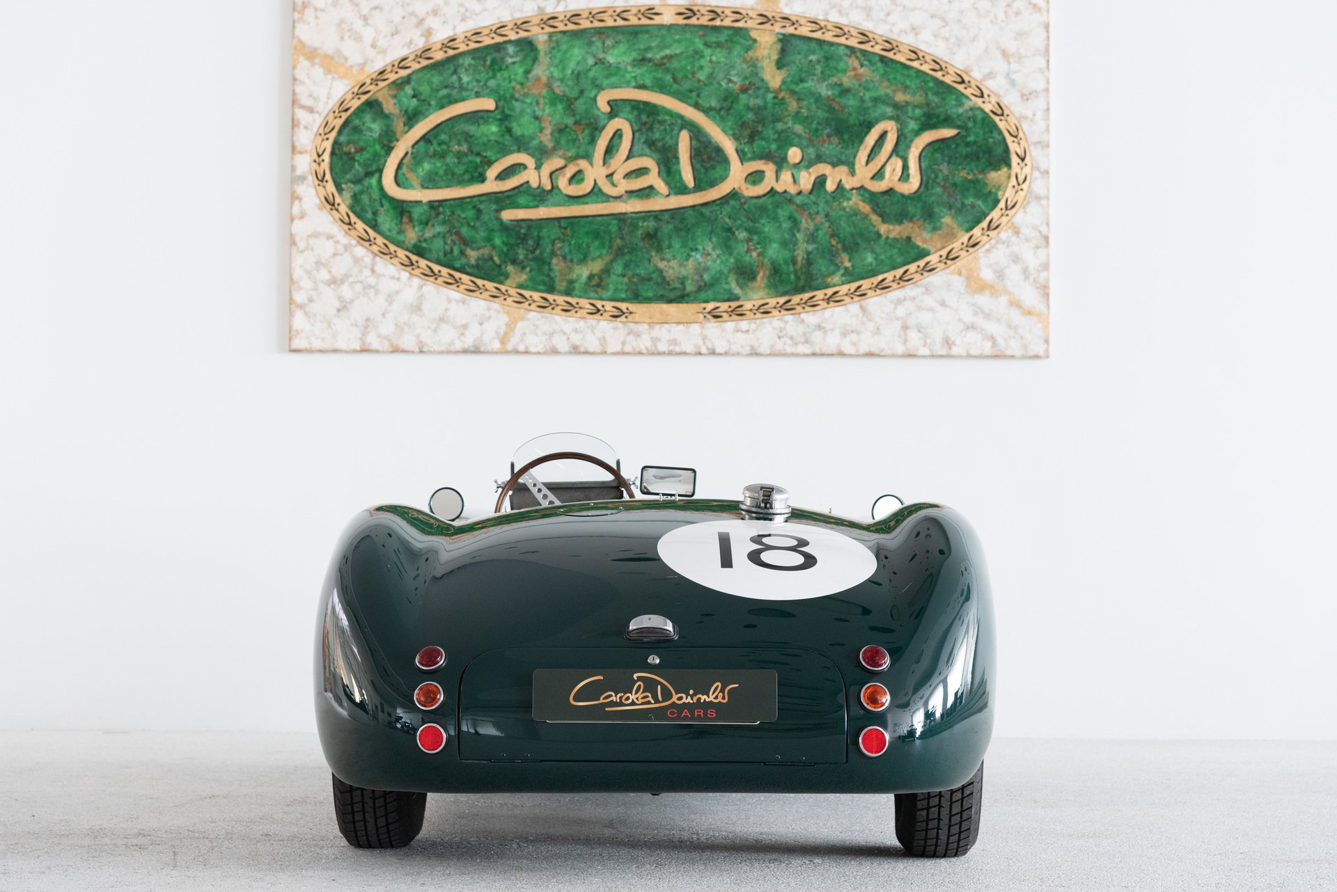 1965 Jaguar C-Type - Originalgetreuer Nachbau | Aluminium Karosserie | Gutachten für H-Kennzeichen | Speichenfelgen | Sehr guter Zustand, foto 8