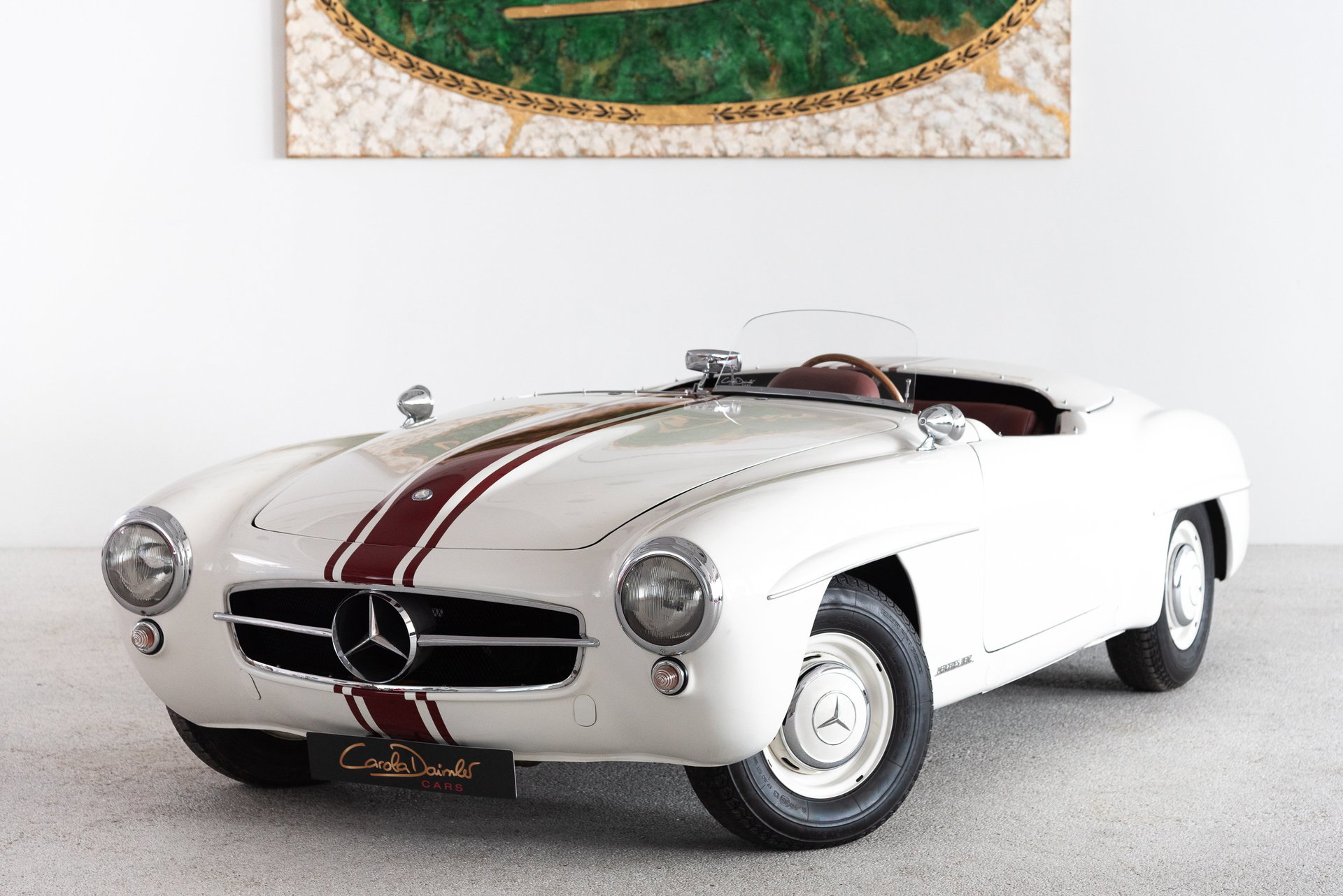 1955 Mercedes-Benz SL 190 - ERSTER BESITZER JOSEF F. WECKERLE | MATCHING COLORS | ALUMINIUM TÜREN | KOMPRESSOR MOTOR, foto 2