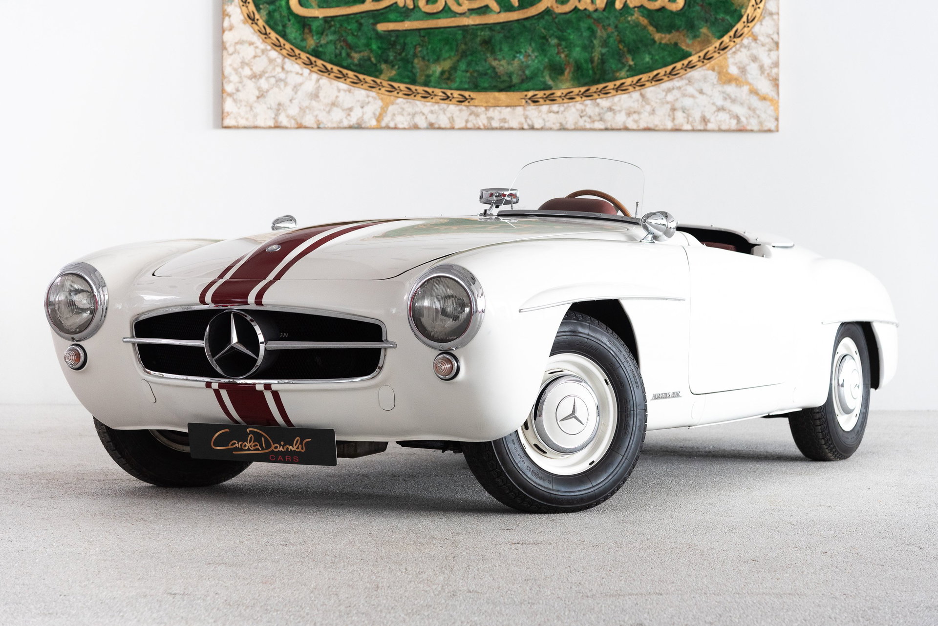 1955 Mercedes-Benz SL 190 - ERSTER BESITZER JOSEF F. WECKERLE | MATCHING COLORS | ALUMINIUM TÜREN | KOMPRESSOR MOTOR, foto 3