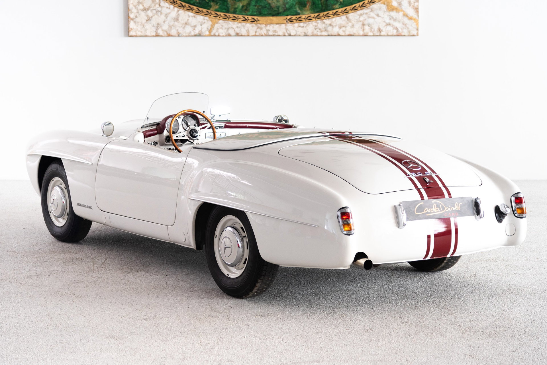 1955 Mercedes-Benz SL 190 - ERSTER BESITZER JOSEF F. WECKERLE | MATCHING COLORS | ALUMINIUM TÜREN | KOMPRESSOR MOTOR, foto 6