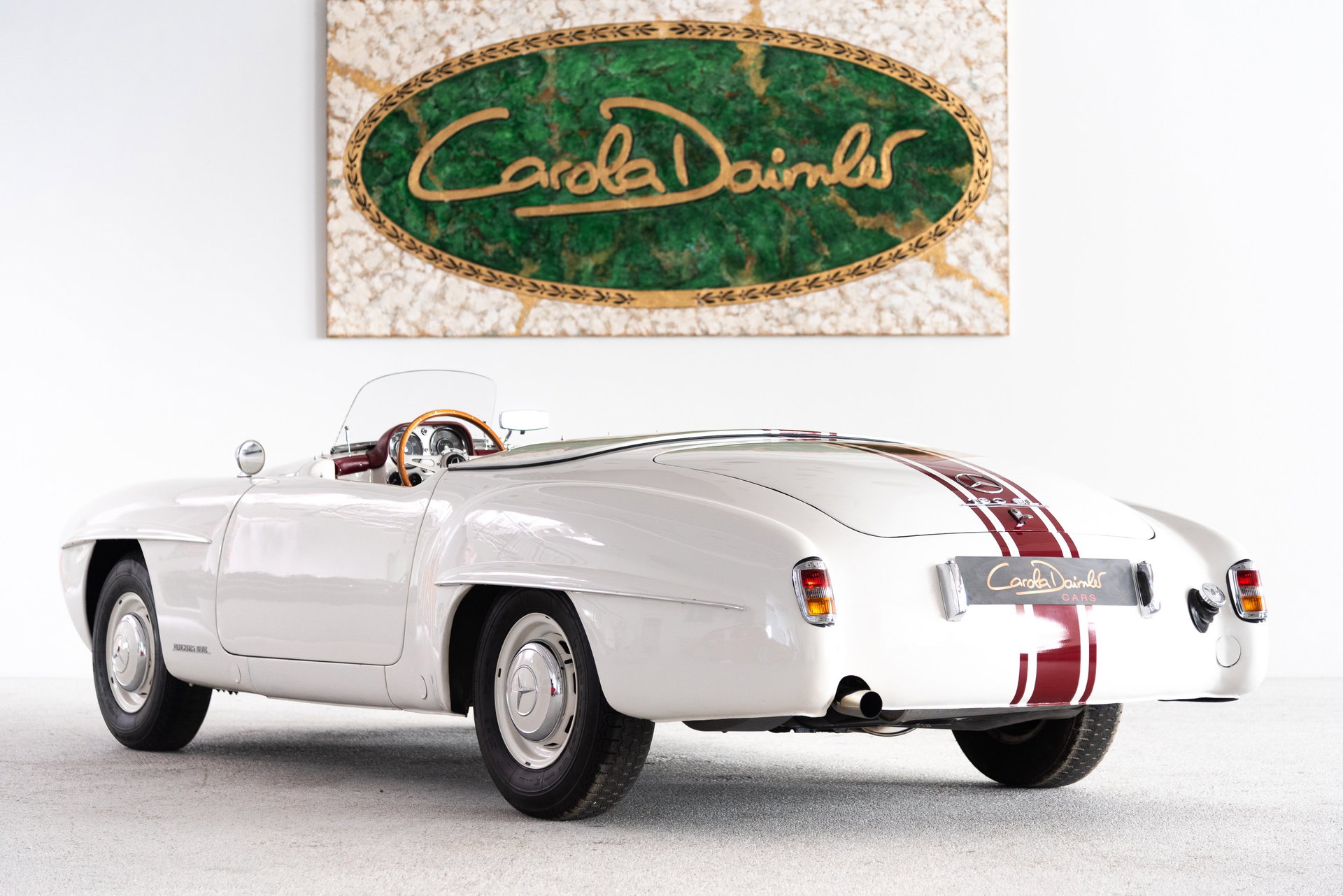 1955 Mercedes-Benz SL 190 - ERSTER BESITZER JOSEF F. WECKERLE | MATCHING COLORS | ALUMINIUM TÜREN | KOMPRESSOR MOTOR, foto 7