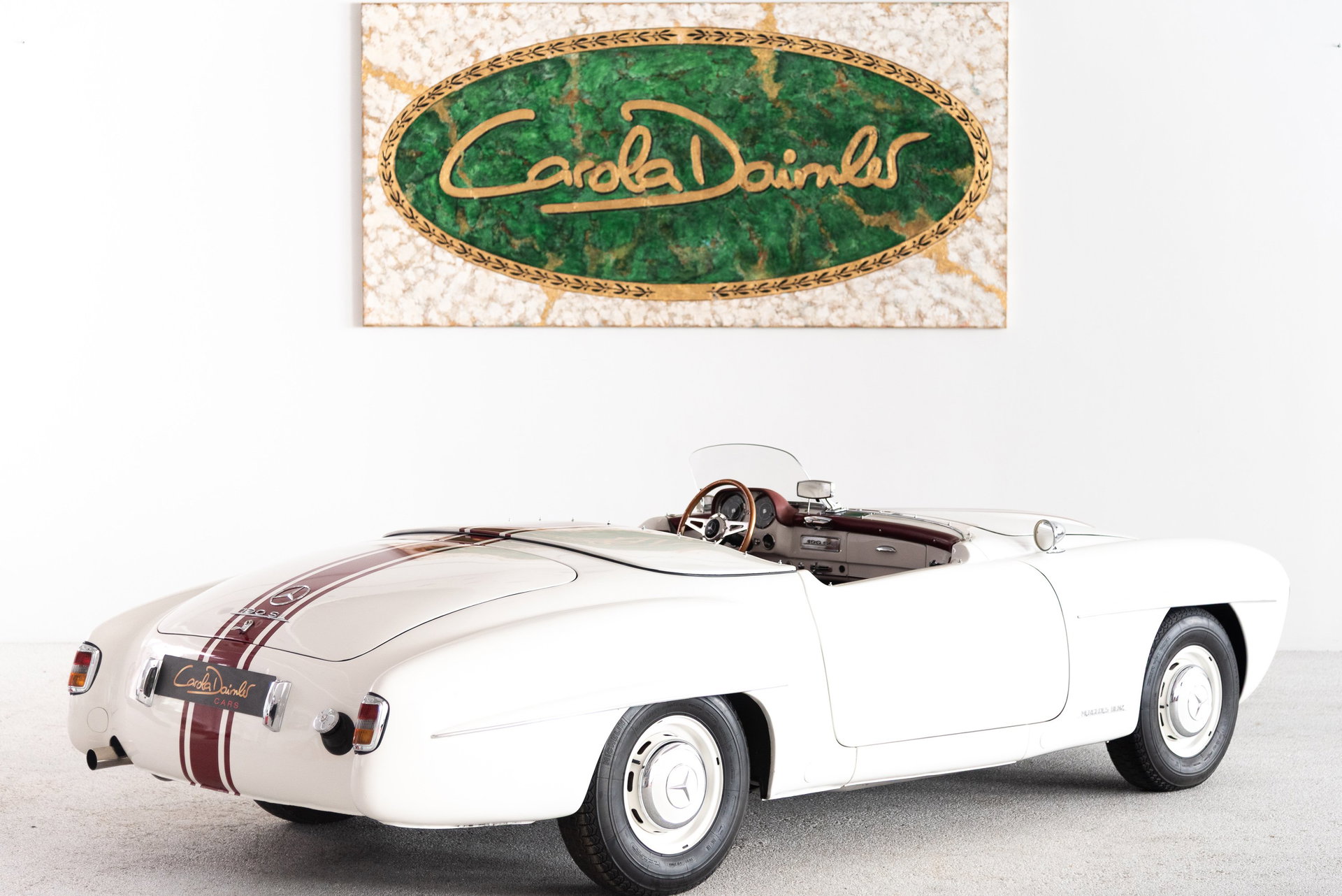 1955 Mercedes-Benz SL 190 - ERSTER BESITZER JOSEF F. WECKERLE | MATCHING COLORS | ALUMINIUM TÜREN | KOMPRESSOR MOTOR, foto 10
