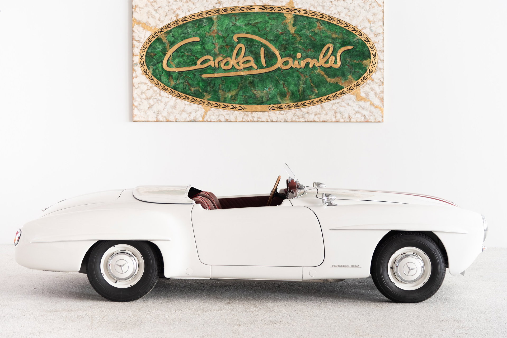 1955 Mercedes-Benz SL 190 - ERSTER BESITZER JOSEF F. WECKERLE | MATCHING COLORS | ALUMINIUM TÜREN | KOMPRESSOR MOTOR, foto 12