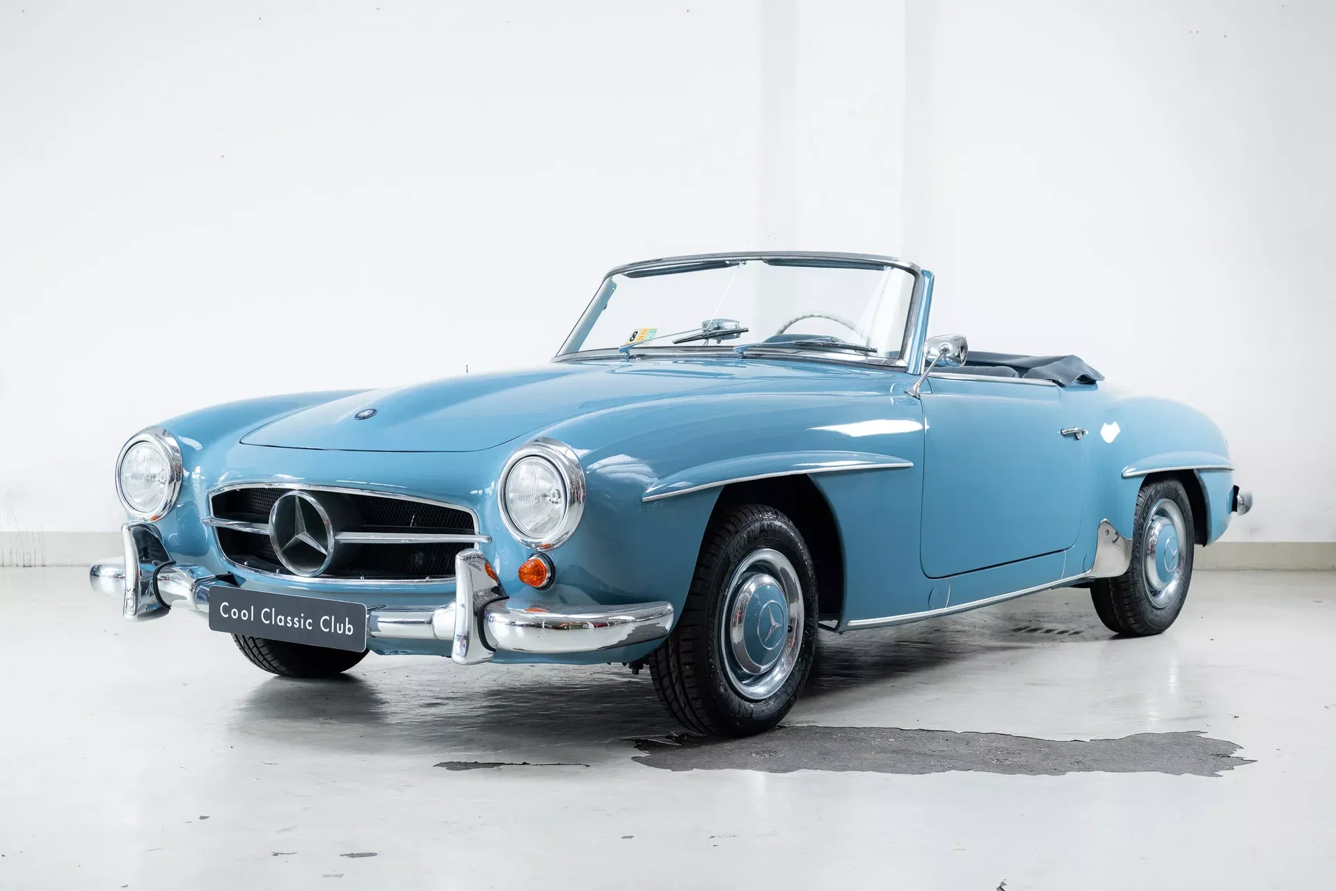 1962 Mercedes-Benz SL 190 - SL - Original Hell Blau - Complete restoration - O, foto 1