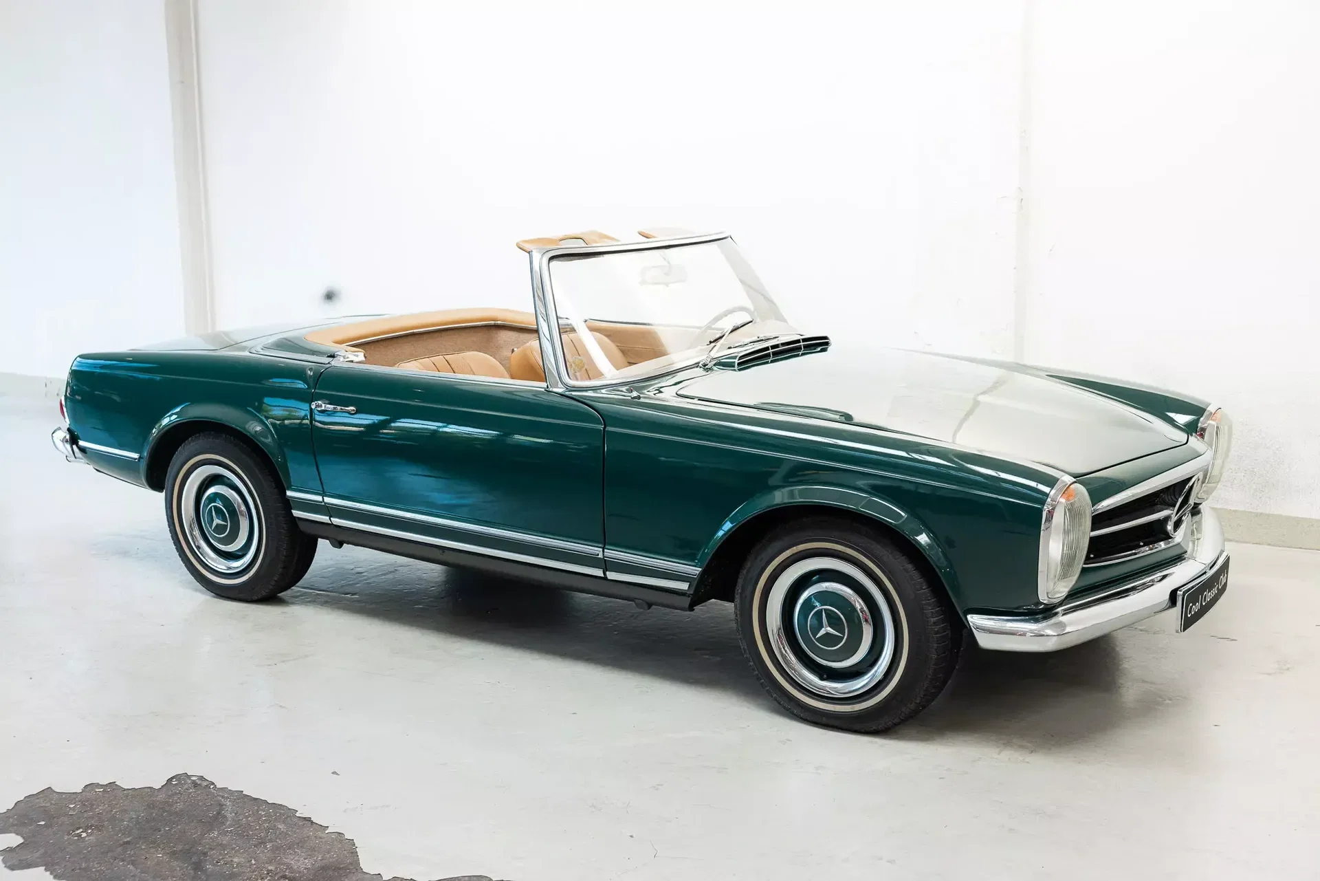 1967 Mercedes-Benz SL Pagode - SL - Factory 5 Speed - Dunkelgrün - France Deliver, foto 3