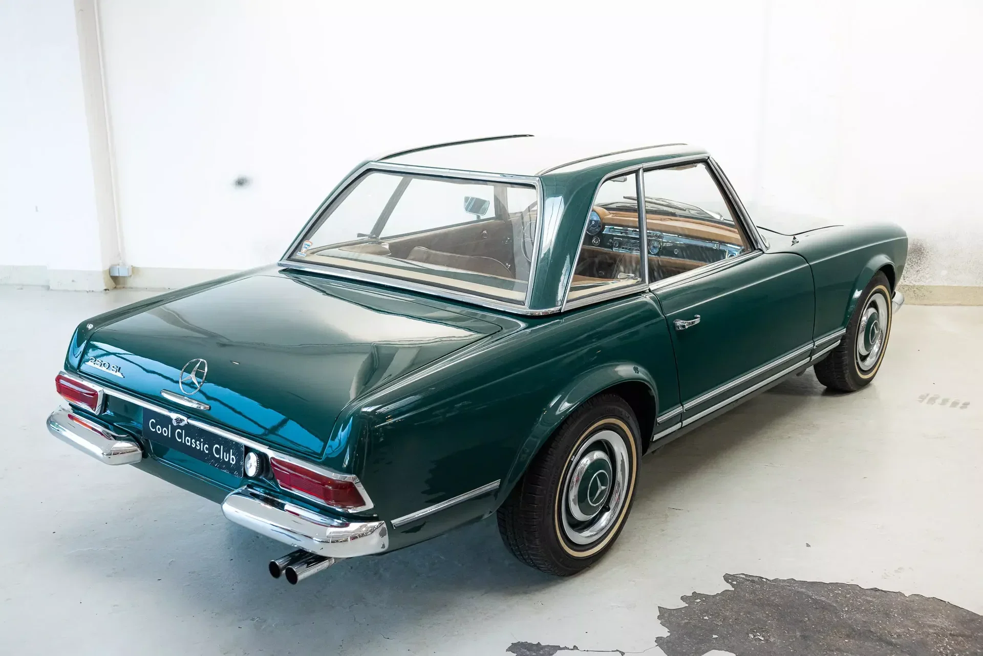 1967 Mercedes-Benz SL Pagode - SL - Factory 5 Speed - Dunkelgrün - France Deliver, foto 5