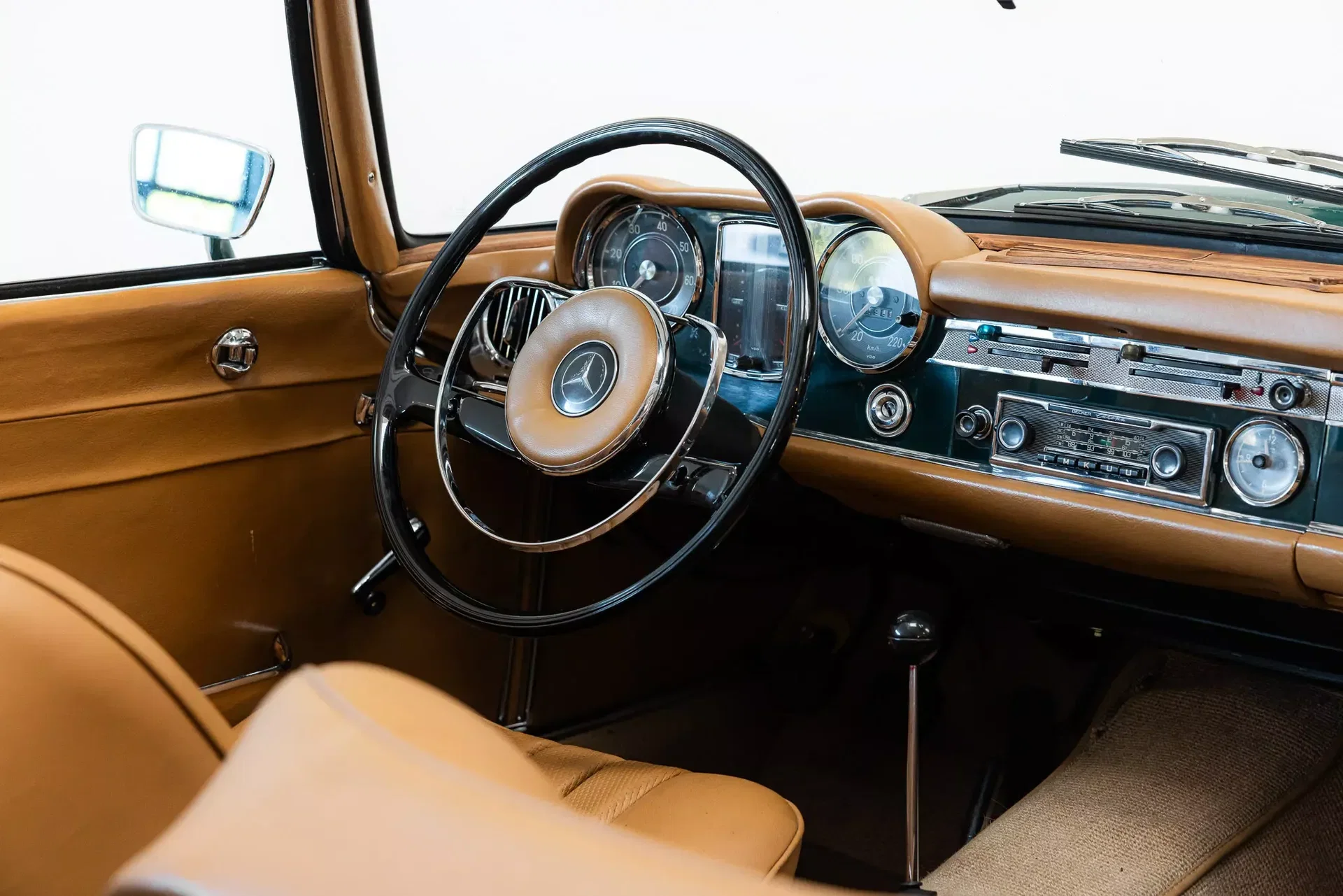 1967 Mercedes-Benz SL Pagode - SL - Factory 5 Speed - Dunkelgrün - France Deliver, foto 10