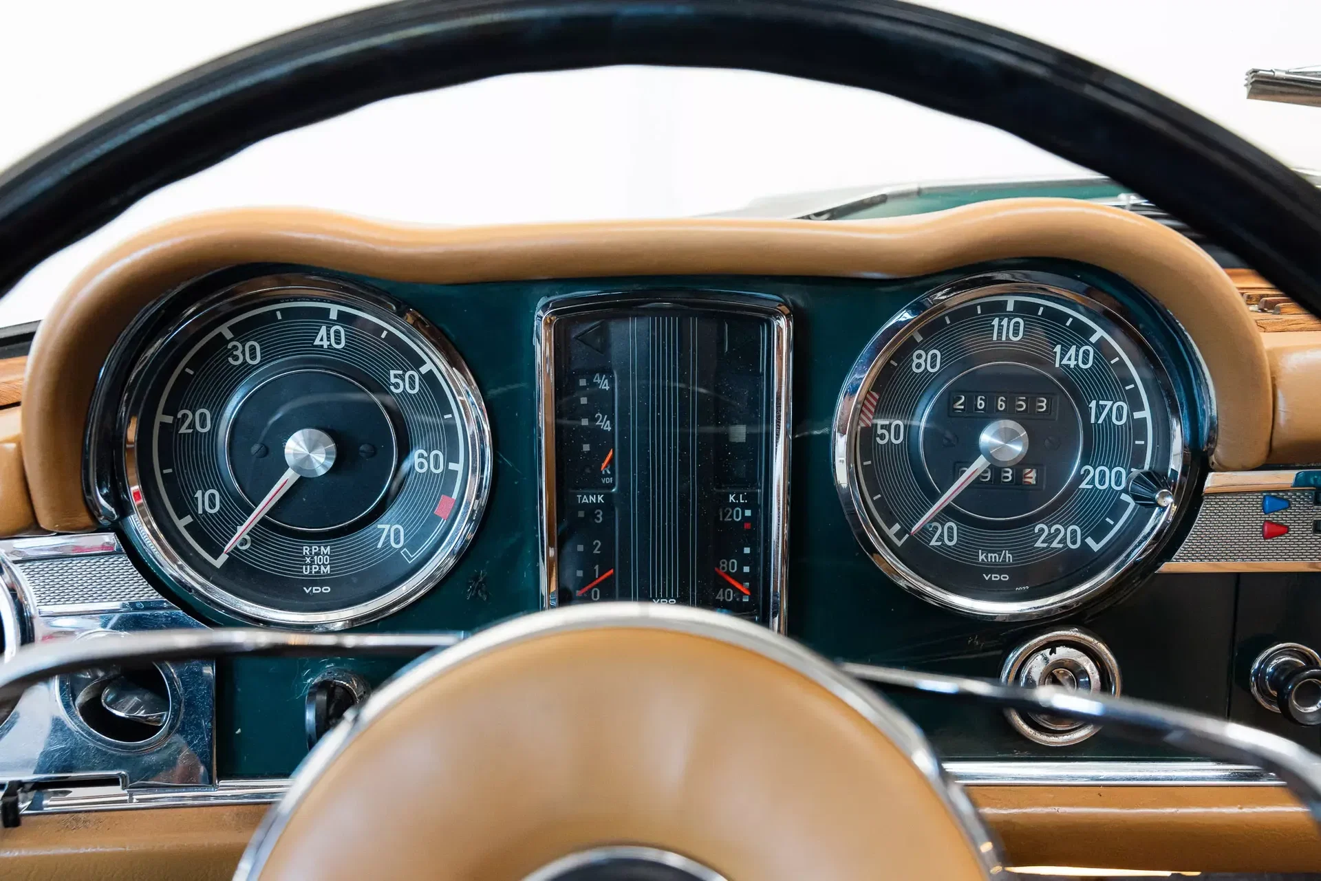 1967 Mercedes-Benz SL Pagode - SL - Factory 5 Speed - Dunkelgrün - France Deliver, foto 11