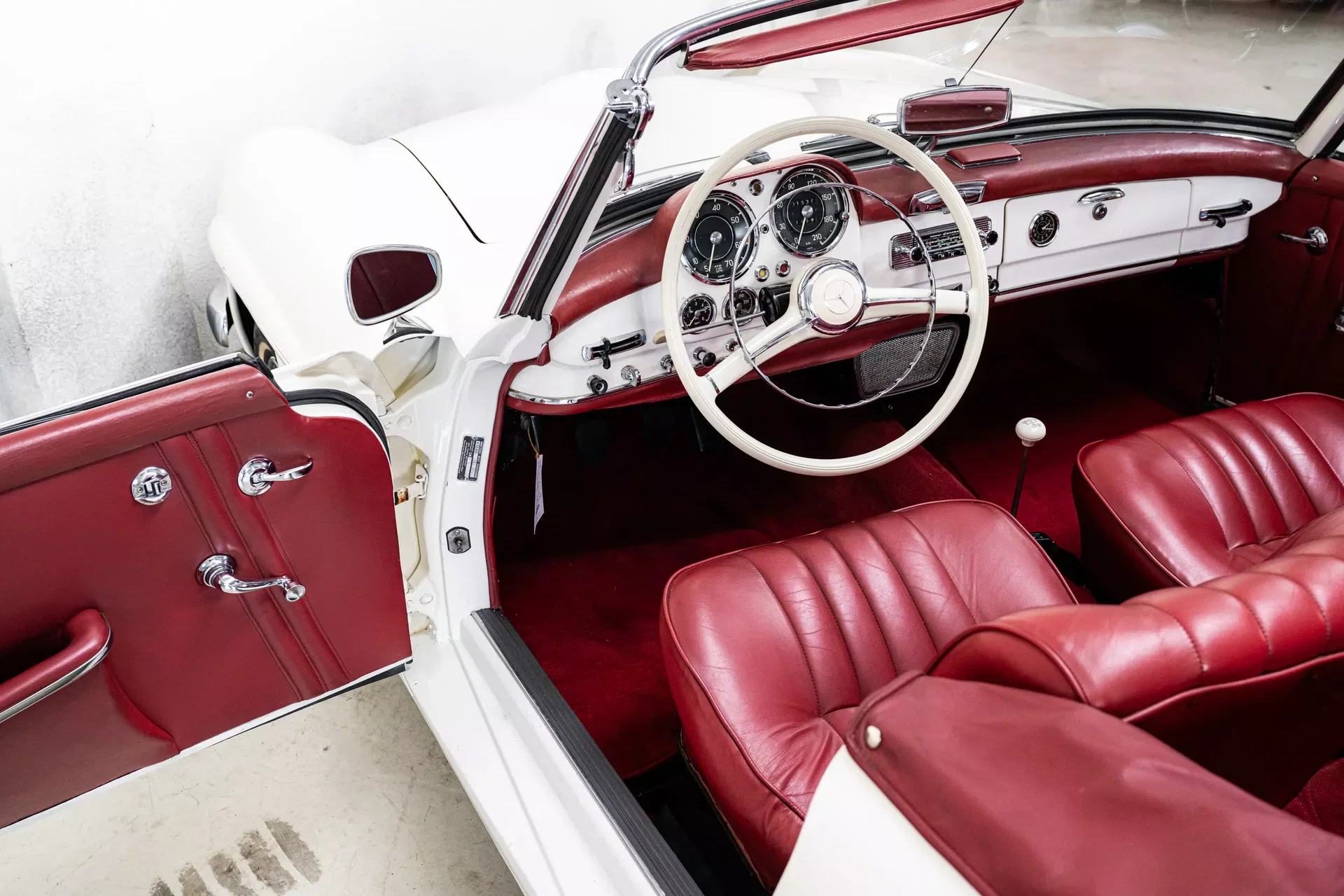 1963 Mercedes-Benz SL 190 - SL - Matching Numbers - Well documented -, foto 10