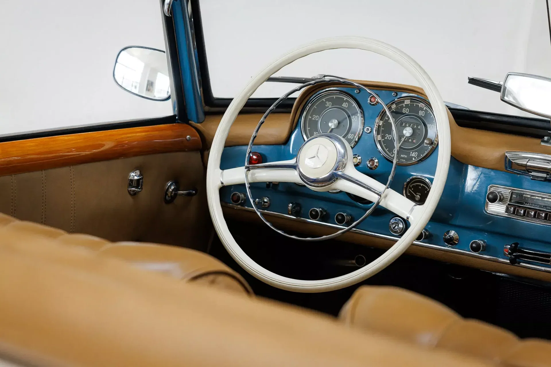1961 Mercedes-Benz SL 190 - SL - Full Matching - Long Term Ownership -, foto 10