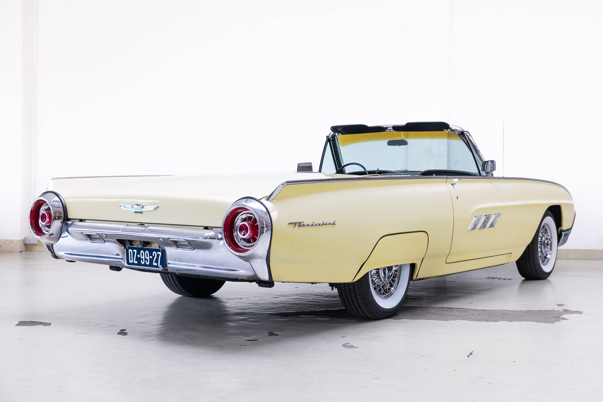 1962 Ford Thunderbird - Sport roadster - M code 390 - Tuscan Yellow, foto 2