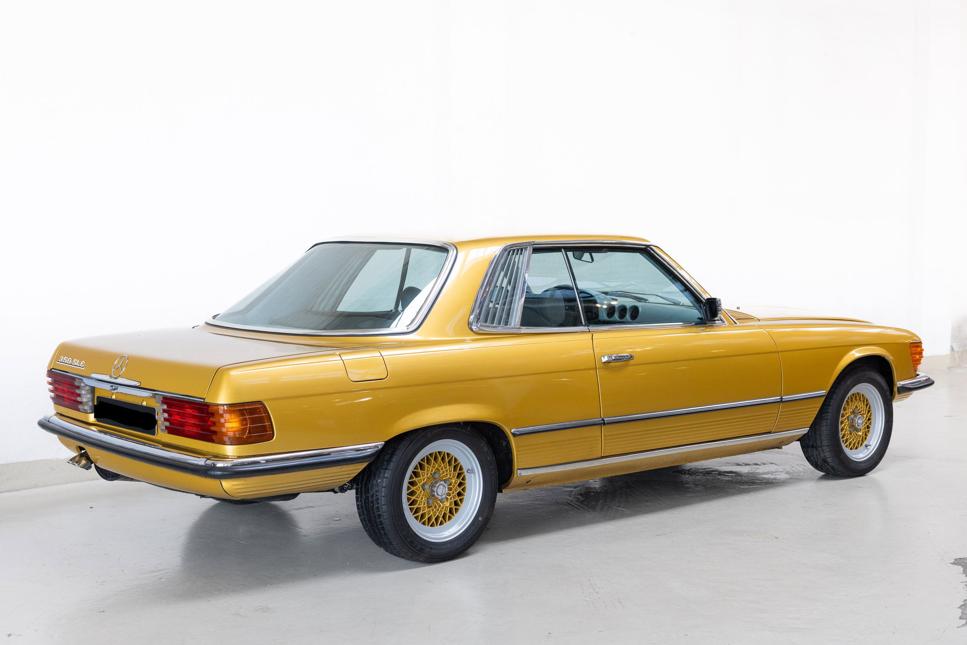 1971 Mercedes-Benz SLC - 350 SLC- Manual - BBS - Byzanz Gold Metallic, foto 5