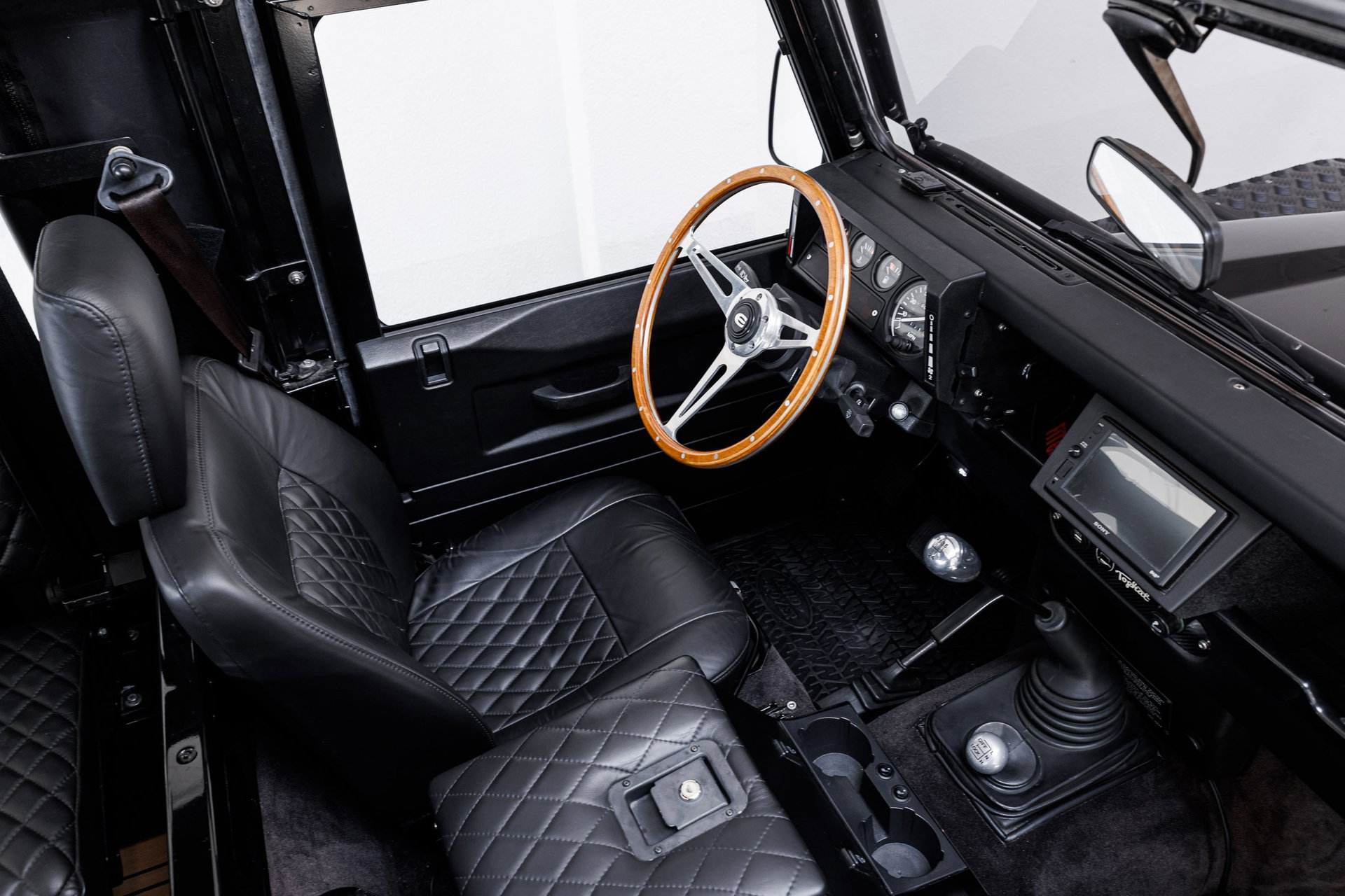 1989 Land Rover Defender - Land Rover Defender 90 Tophat V8 - fully custom - computer controlled petrol injection, foto 8