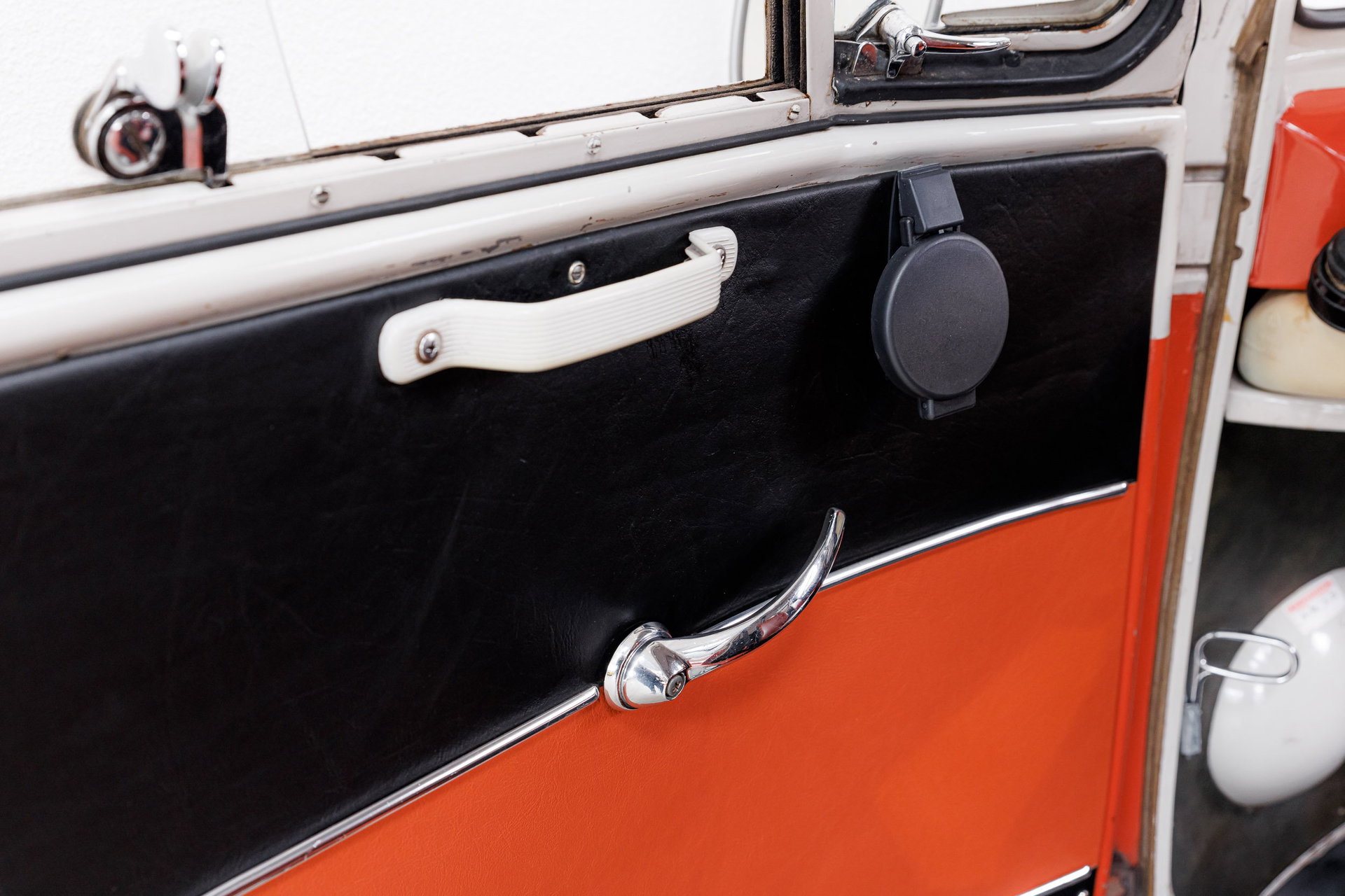1965 VW Samba - T1 taxi -Sunroof -21 Windows, foto 7
