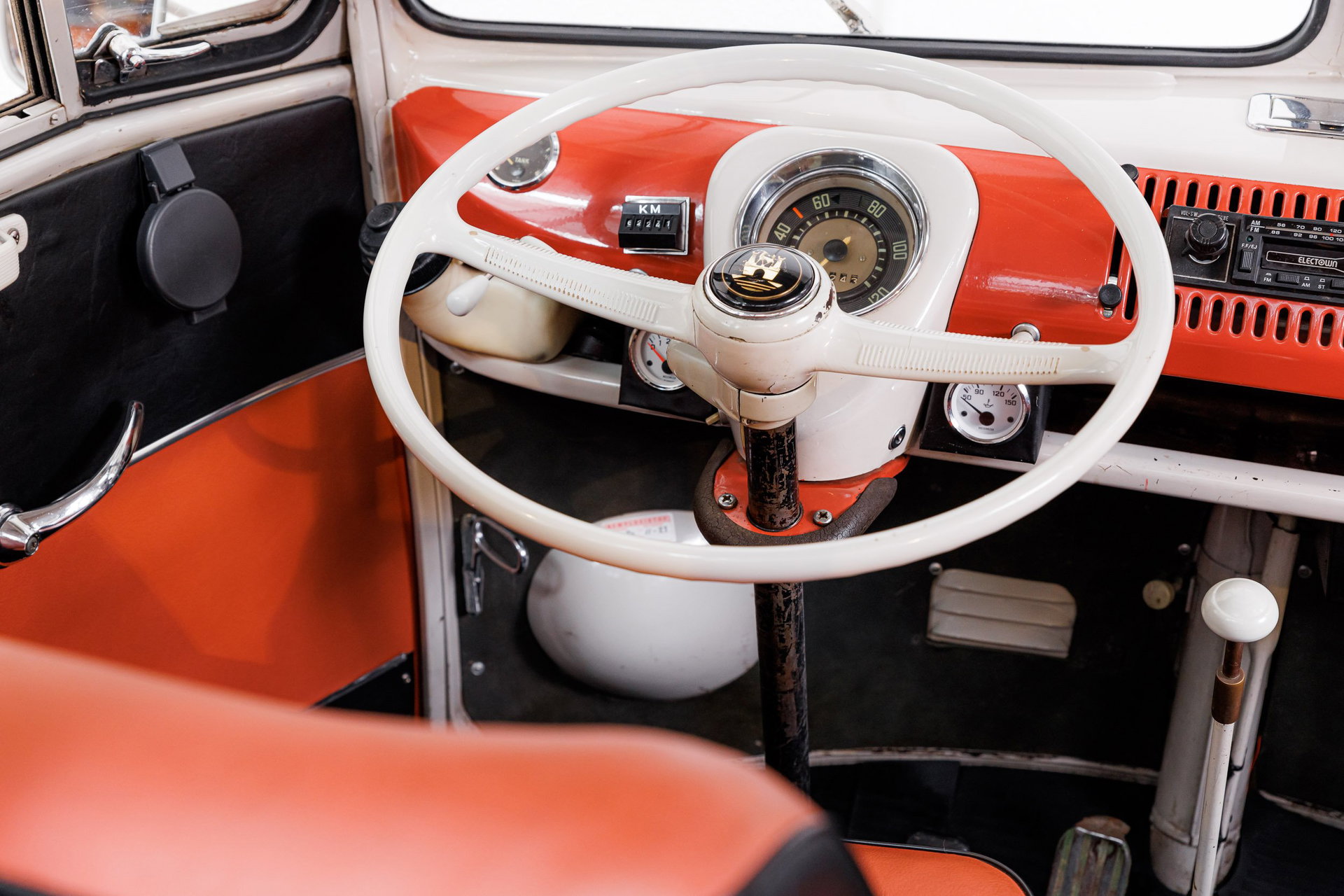 1965 VW Samba - T1 taxi -Sunroof -21 Windows, foto 8