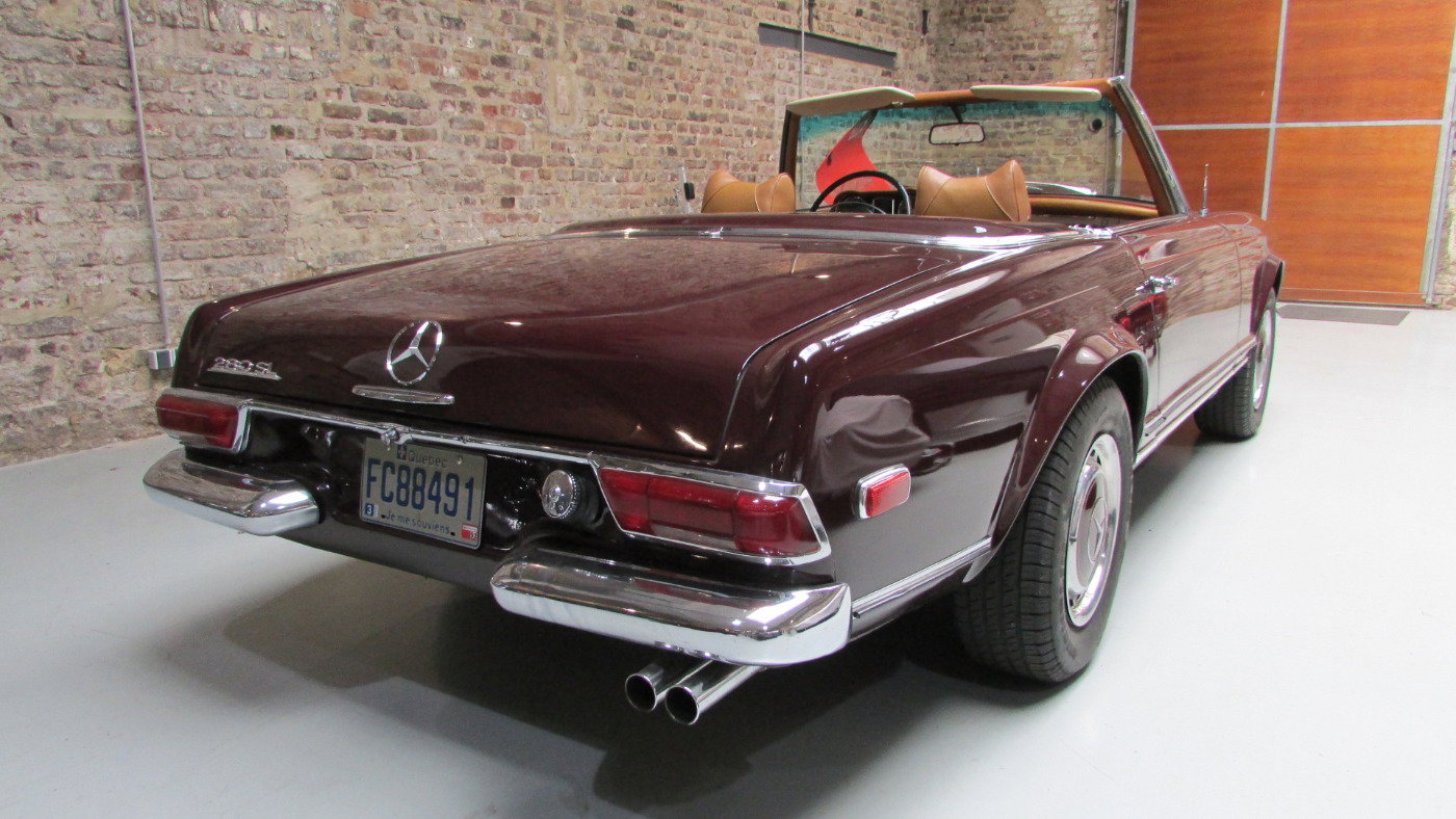 1969 Mercedes-Benz SL Pagode - Pagode 280 SL Schalter W113 *Matching Numbers, foto 3
