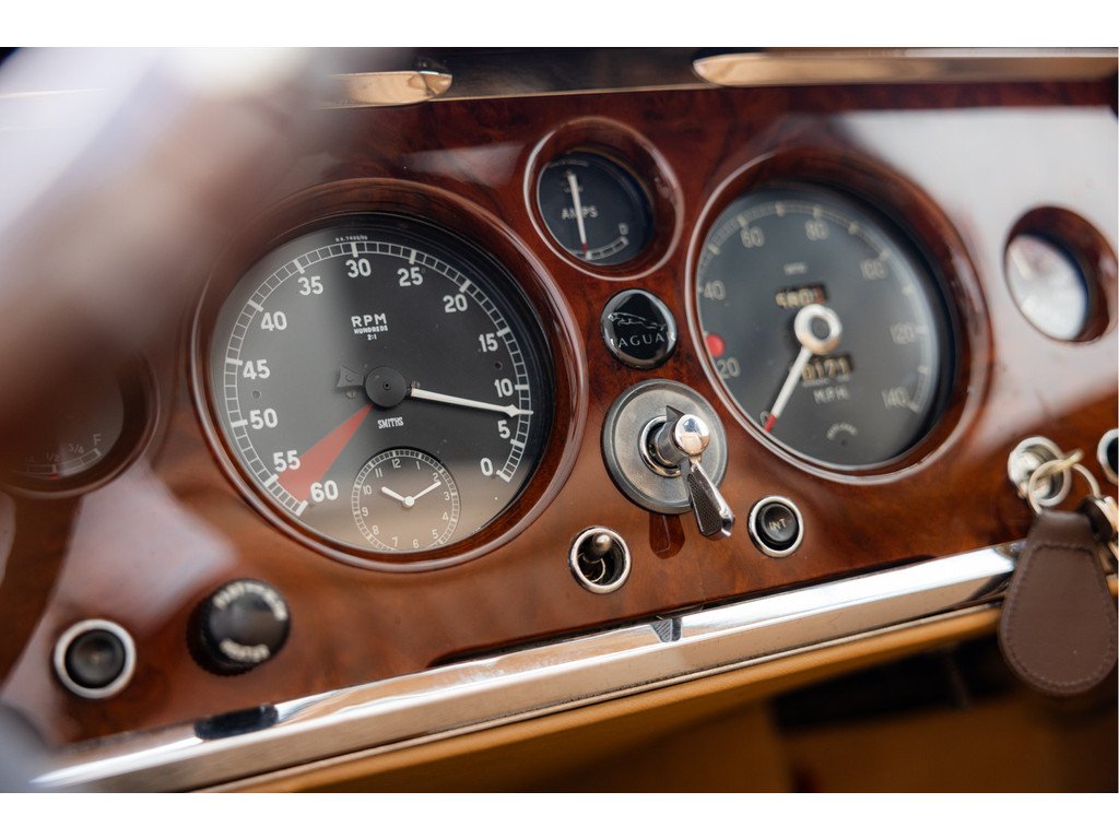 1959 Jaguar XK 150 - 150 Roadster 3.4 | OTS | Blue over Tan |, foto 5
