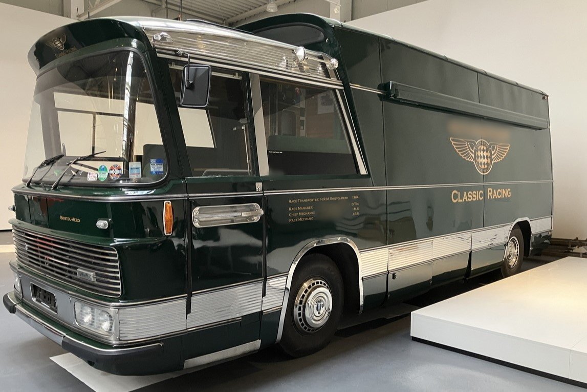 1972 Bristol BLMC Double Decker Bus - Racing Transporter by Duple, foto 3