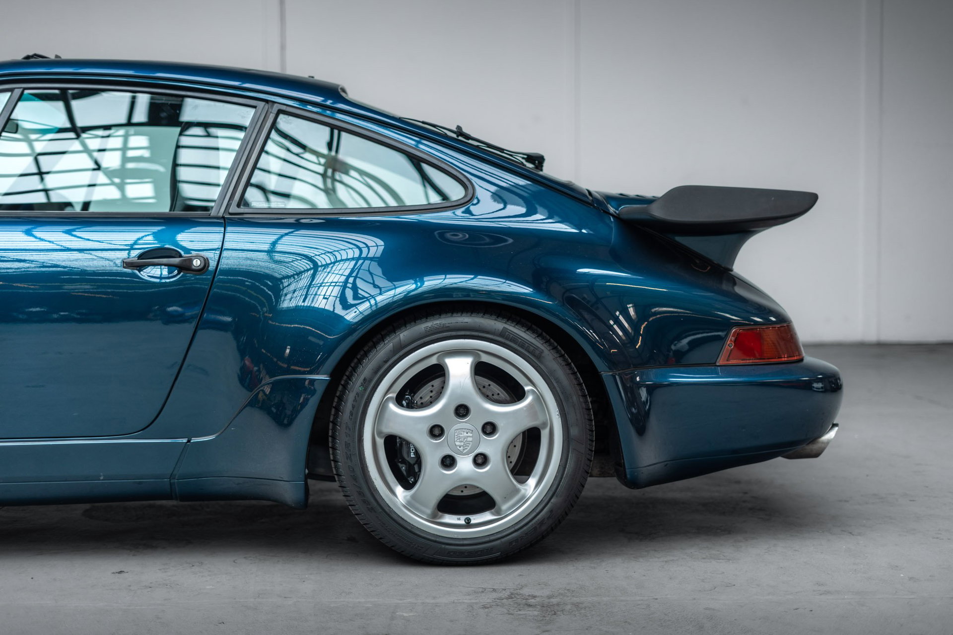 1991 Porsche 911 / 964 Turbo - Porsche 964 Turbo 3.3 *Amazon Green / Cup Wheels*, foto 8