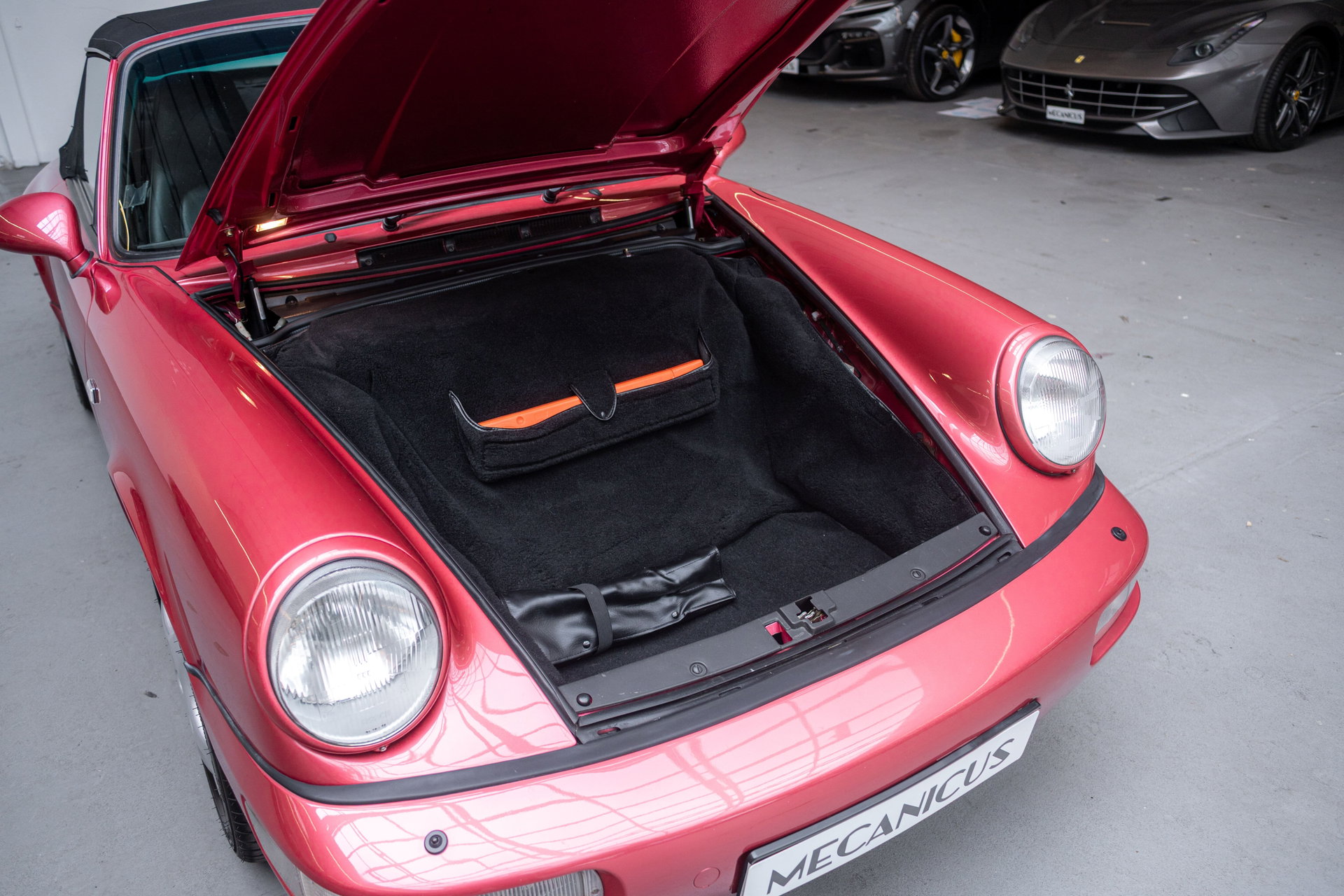 1993 Porsche 911 / 964 Carrera - 964 Carrera 2 Cabriolet *Manual / Himber Rot Metallic*, foto 7
