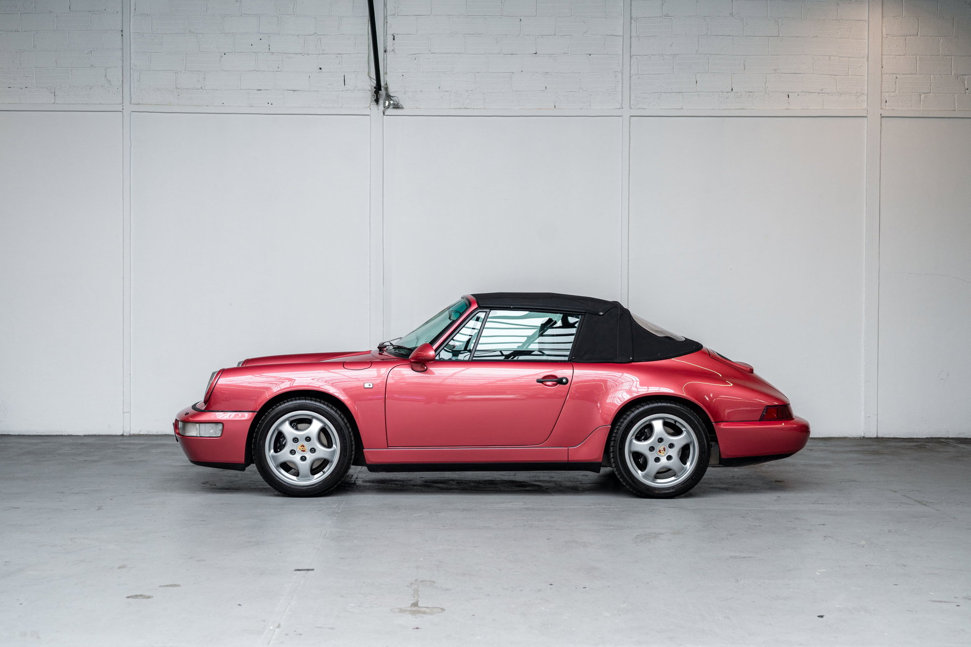 1993 Porsche 911 / 964 Carrera - 964 Carrera 2 Cabriolet *Manual / Himber Rot Metallic*, foto 3